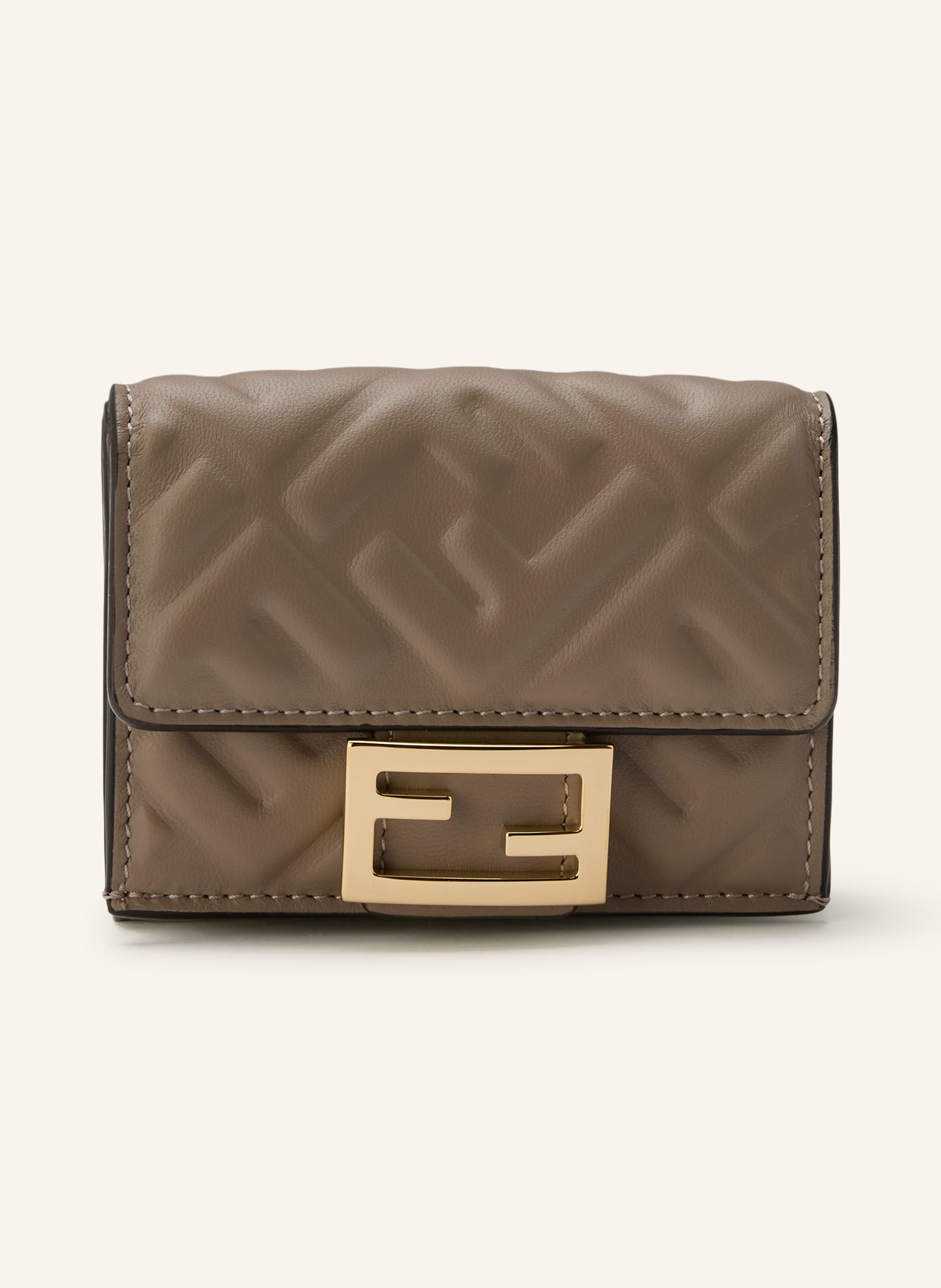 Fendi Fendi Geldbörse grau in TAUPE