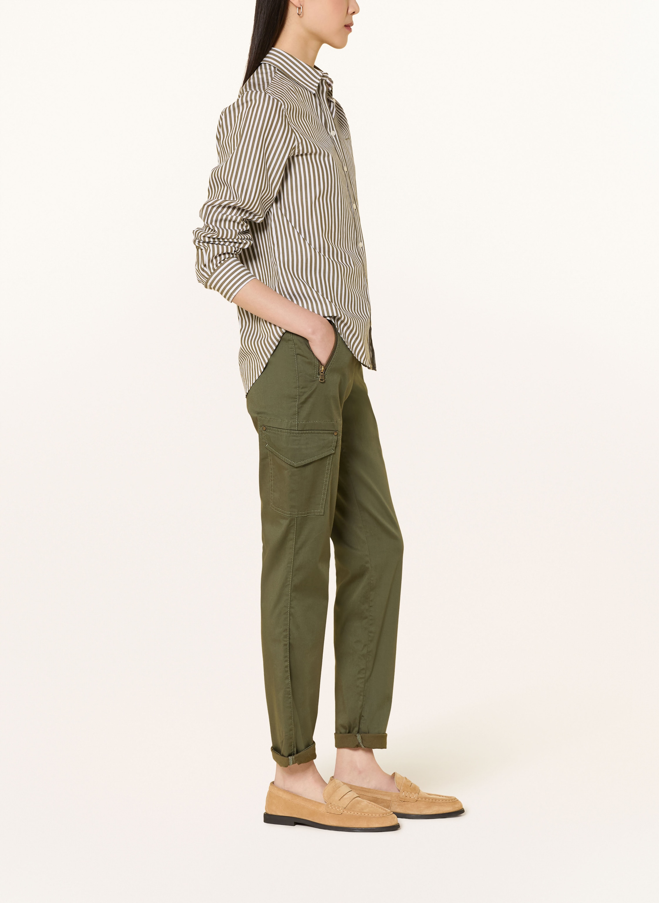 Thumbnail - Mos Mosh Cargohose Mmgilles gruen