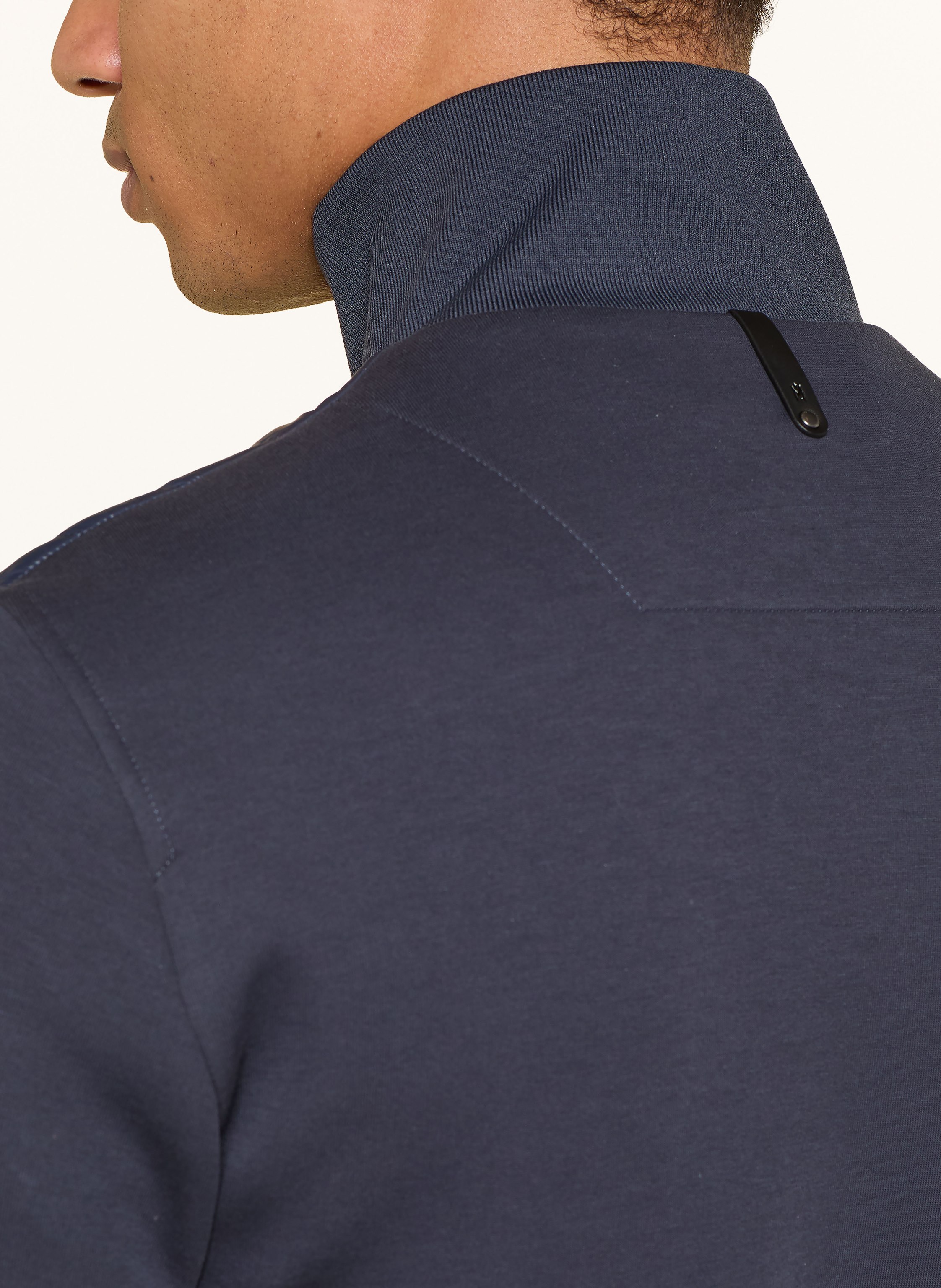 Thumbnail - Mackage Daunenjacke Collin Im Materialmix blau