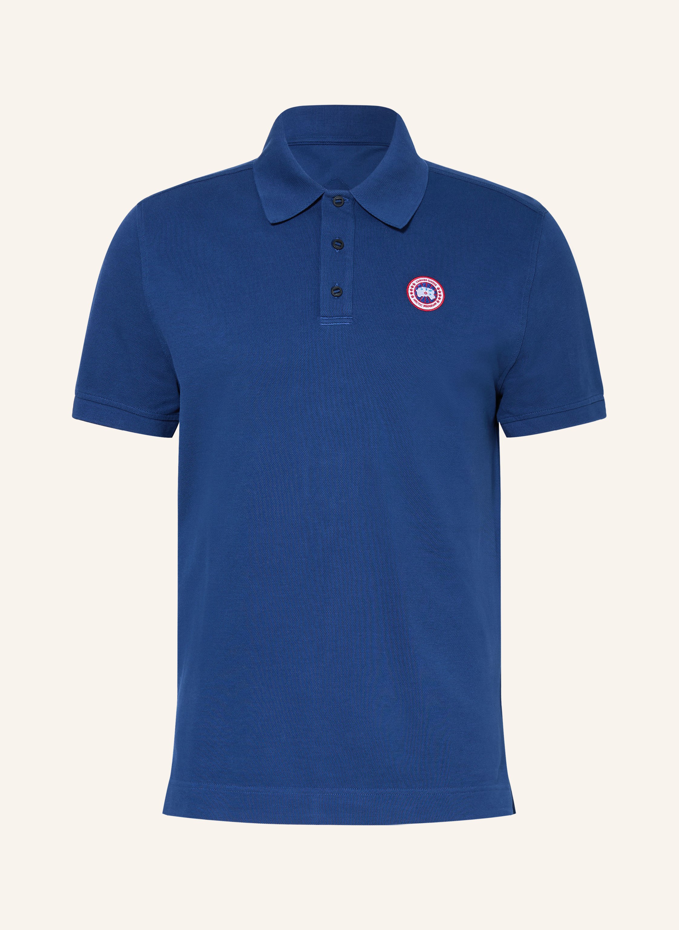 Canada Goose Piqué-Poloshirt Beckley blau