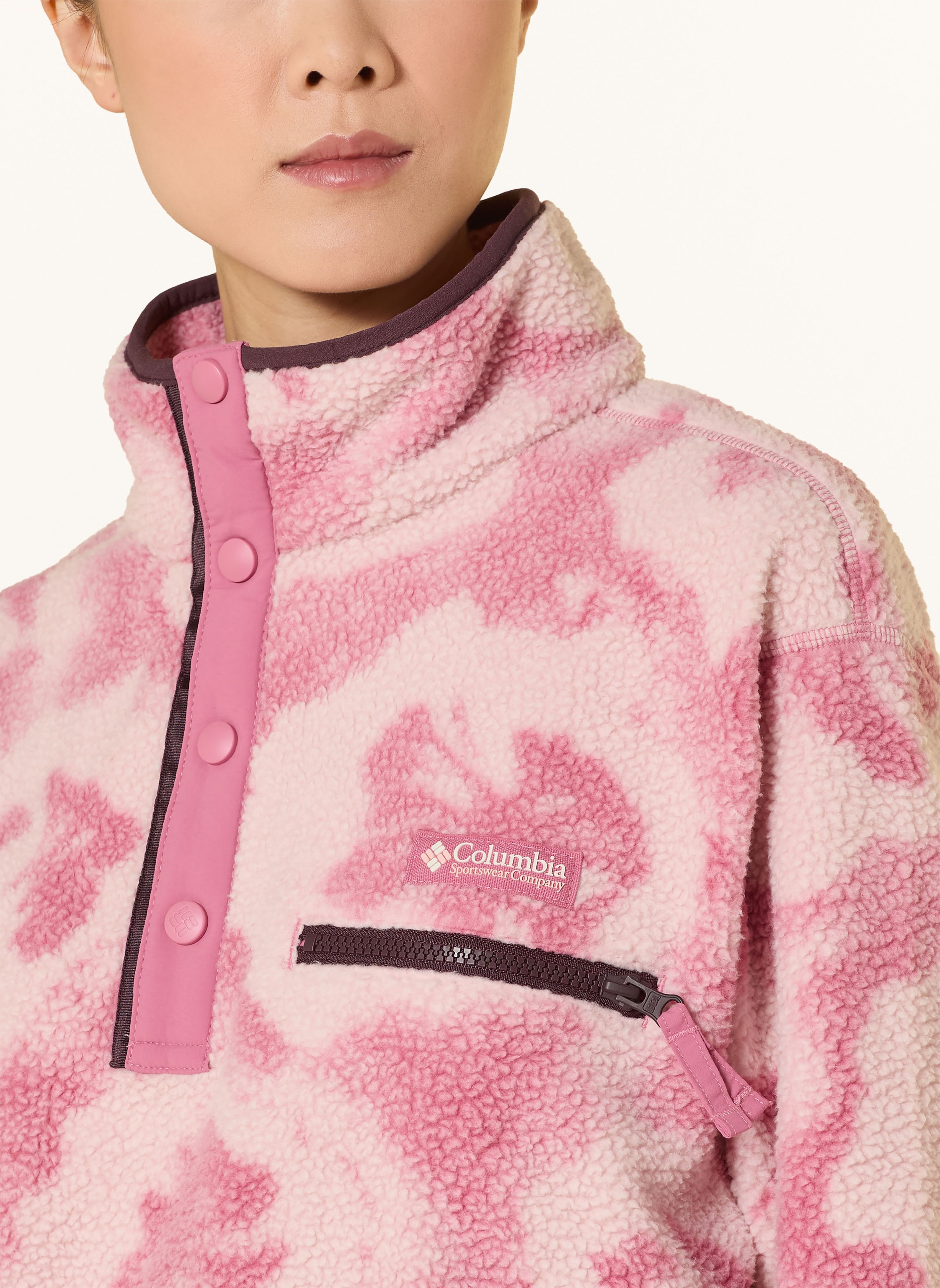 Thumbnail - Columbia Fleece-Troyer Helvetia™ Ii rosa