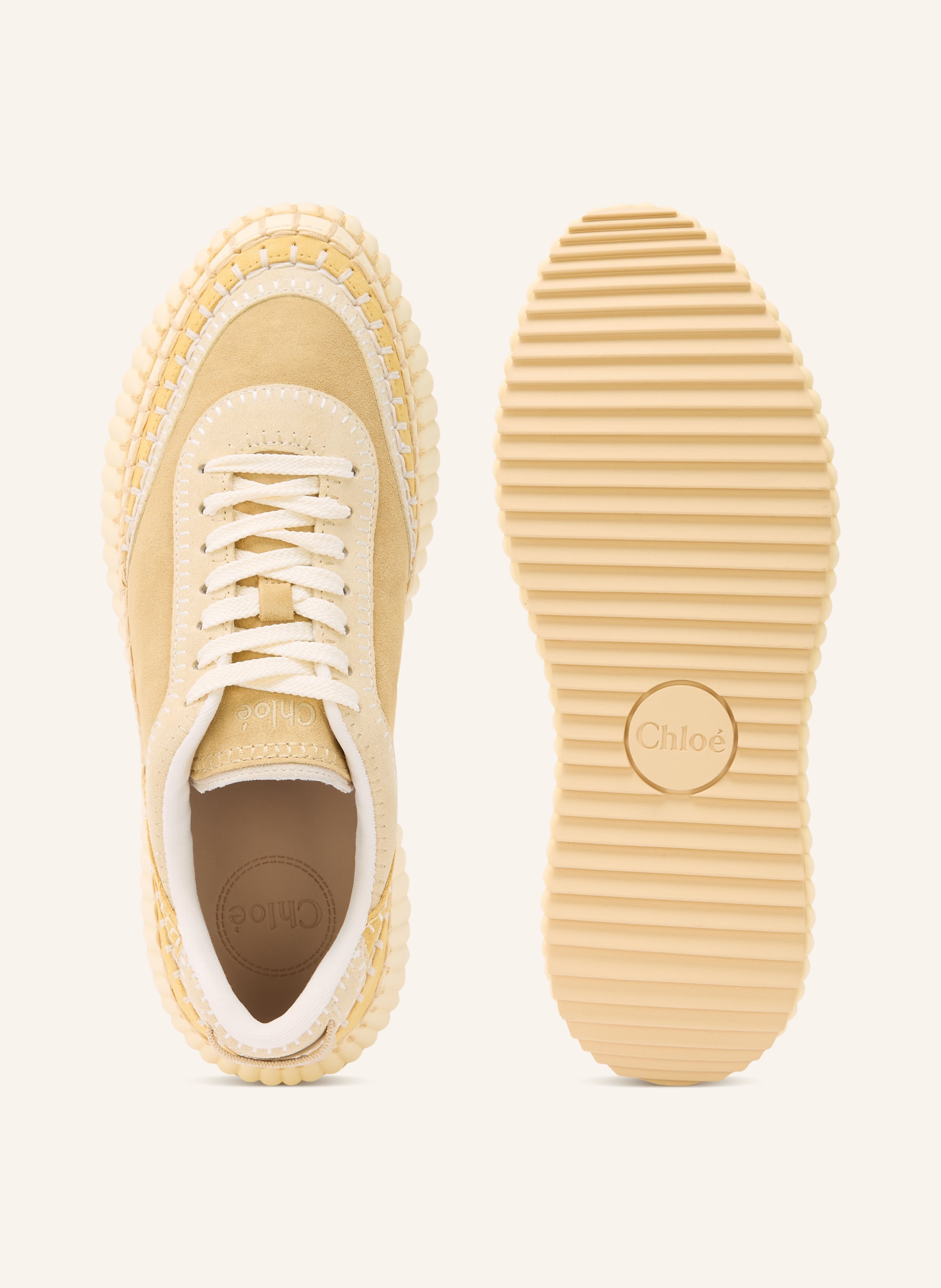Thumbnail - Chloé Sneaker Nama gelb