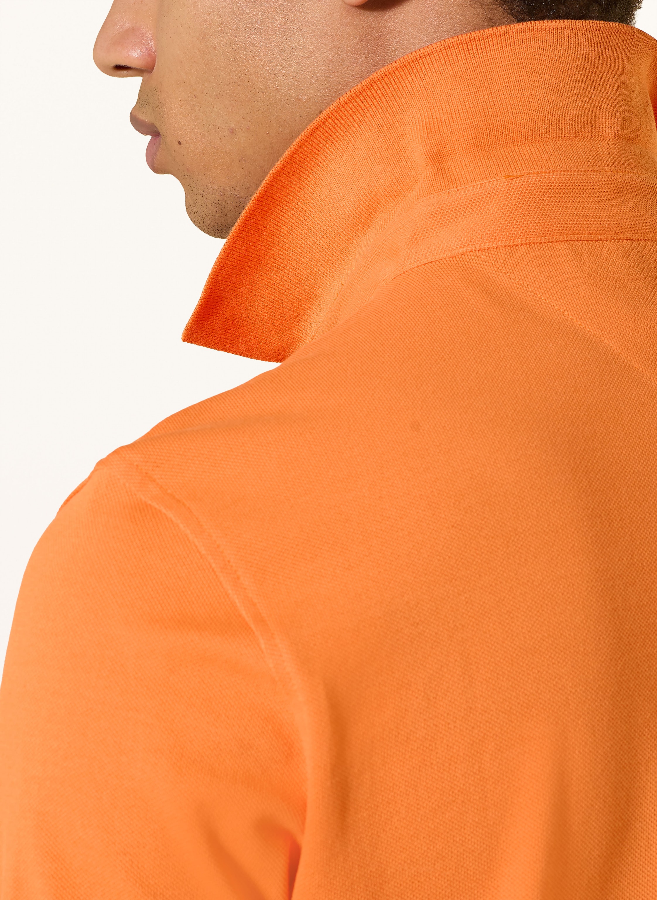 Thumbnail - Tommy Hilfiger Piqué-Poloshirt Regular Fit orange