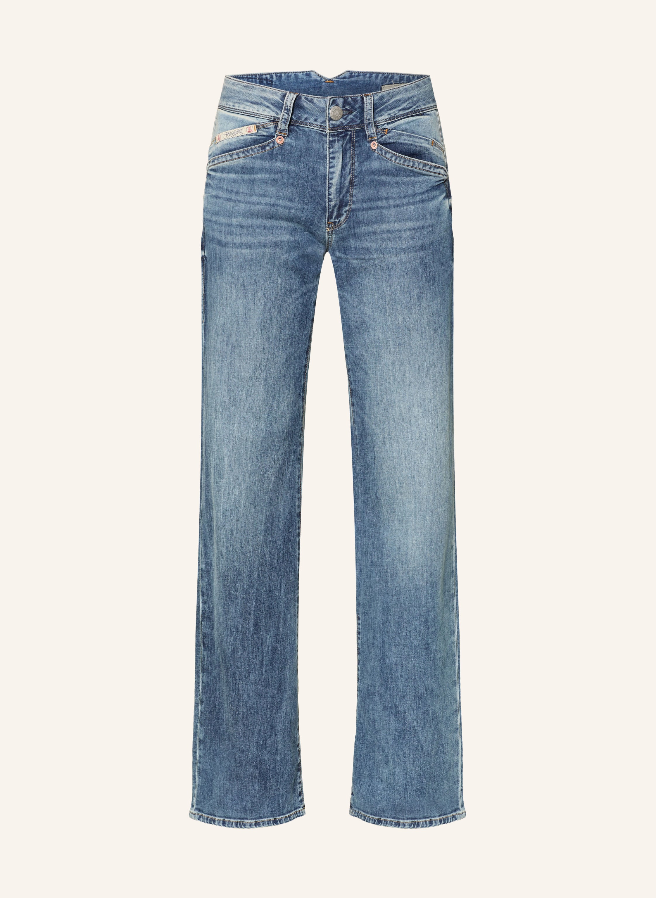 Herrlicher Flared Jeans blau