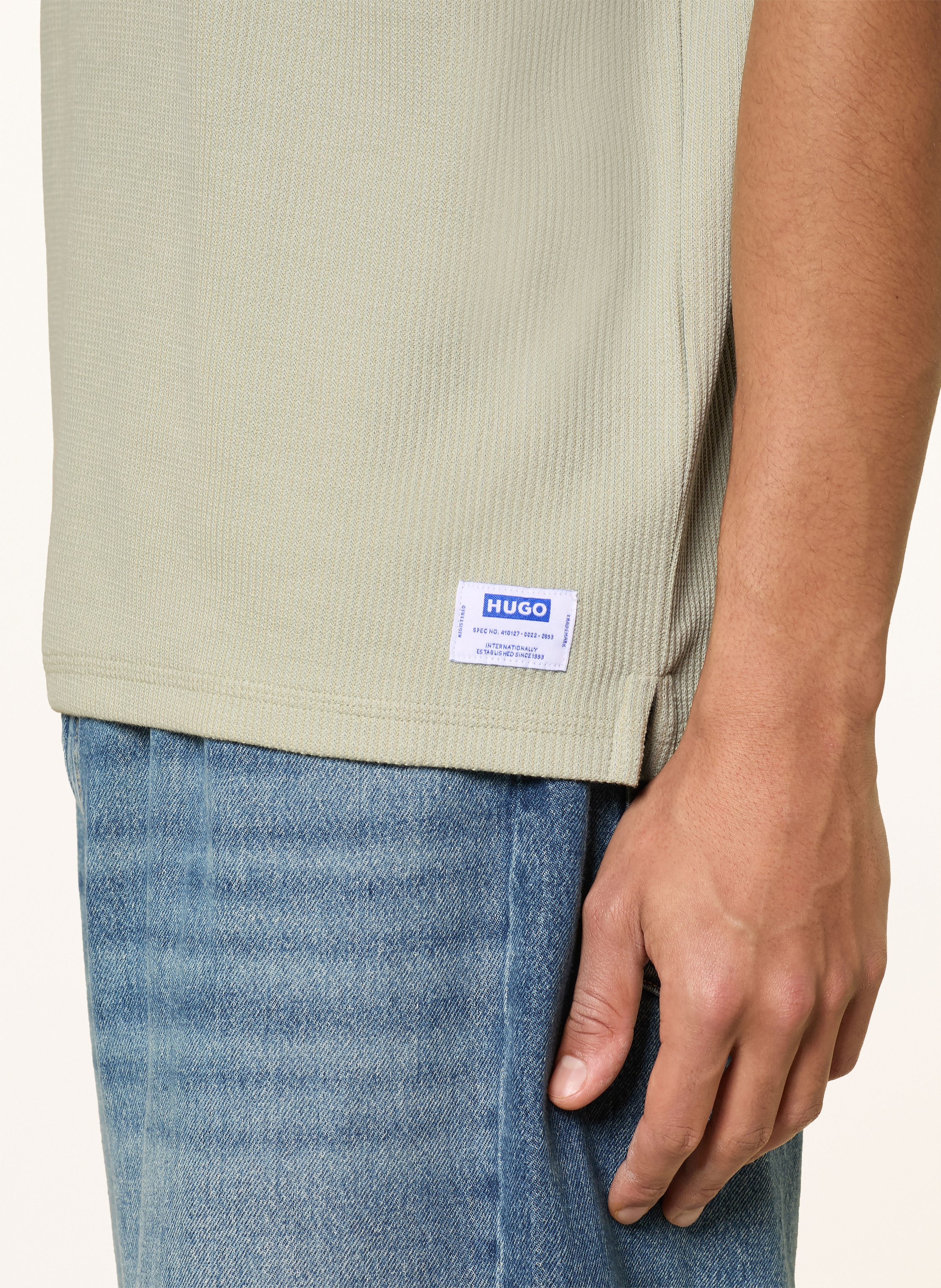 Thumbnail - Hugo T-Shirt Nuwaffle gruen