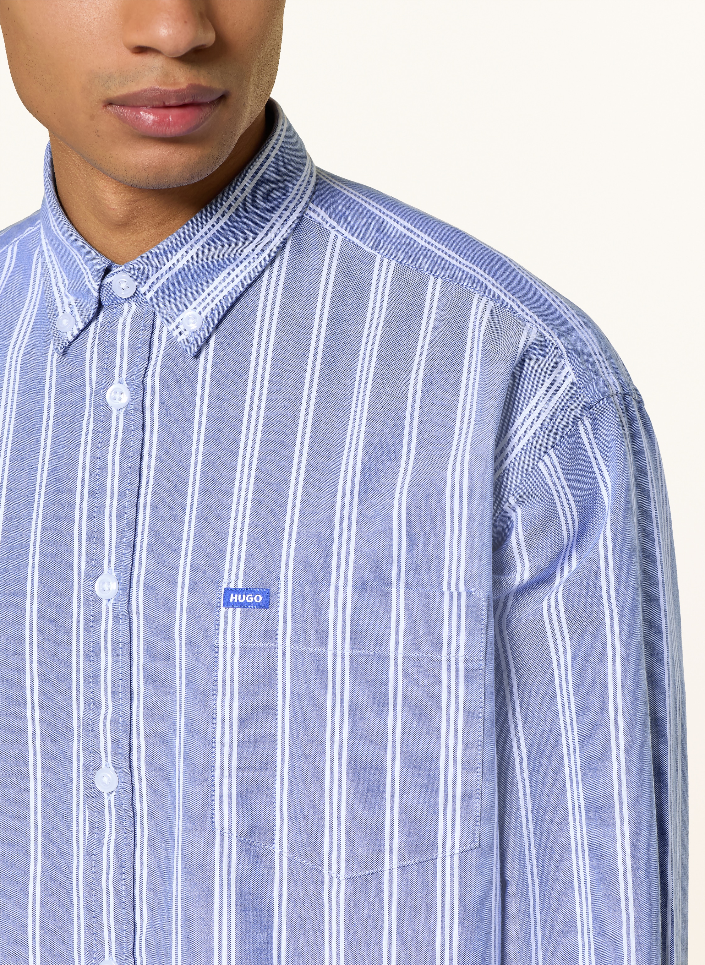 Thumbnail - Hugo Hemd Ebill Comfort Fit blau