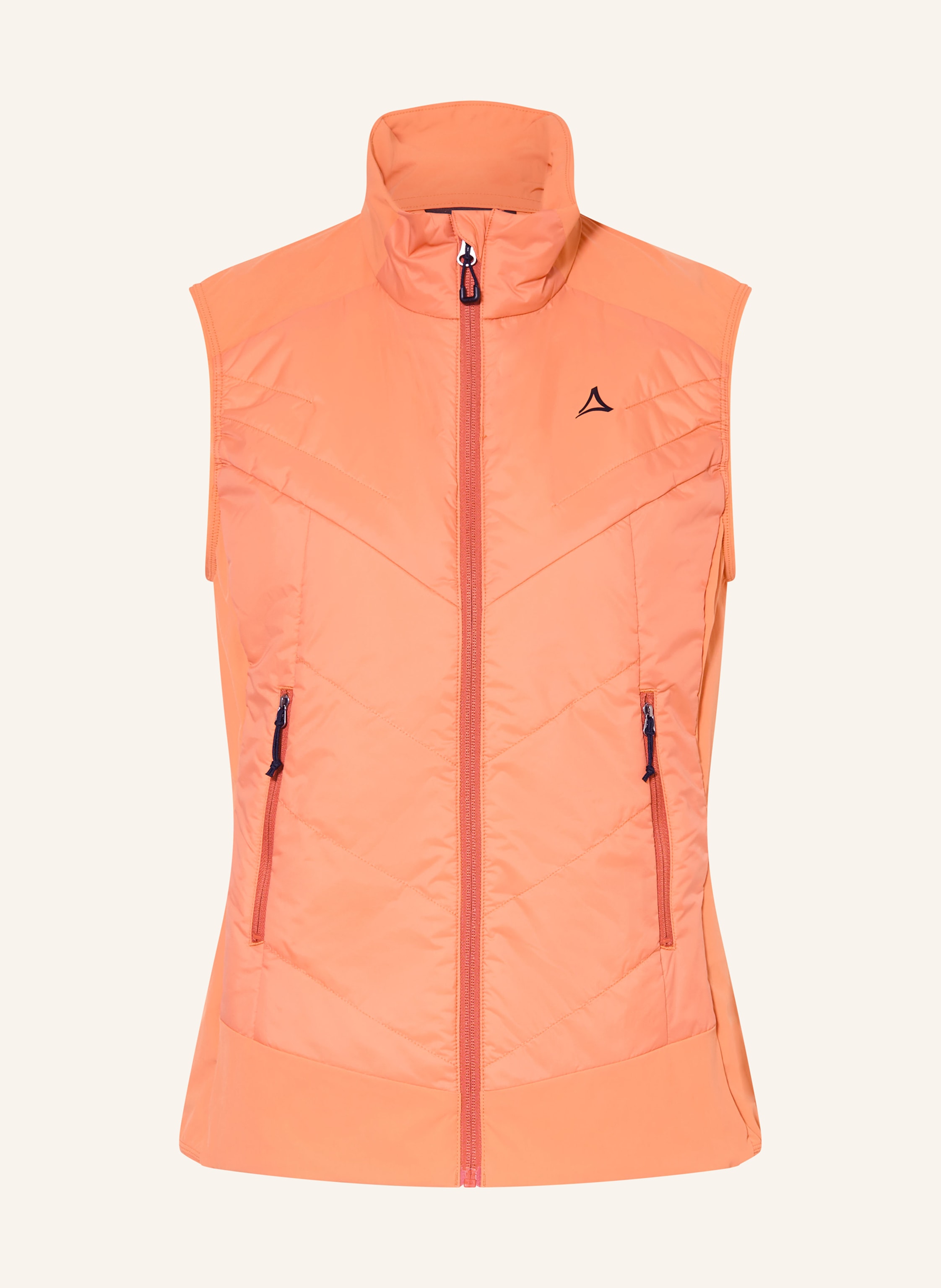 Schöffel Funktionsweste Blaueis orange