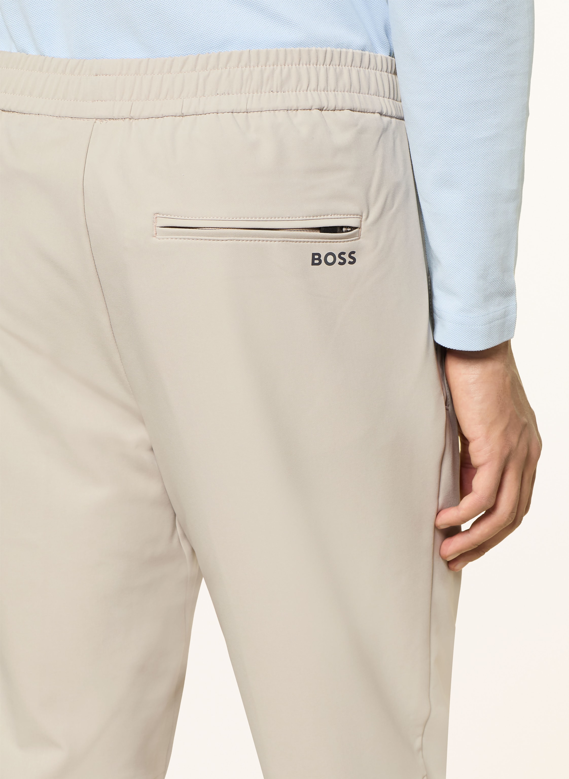 Thumbnail - Boss Chino Flex Tapered Fit beige