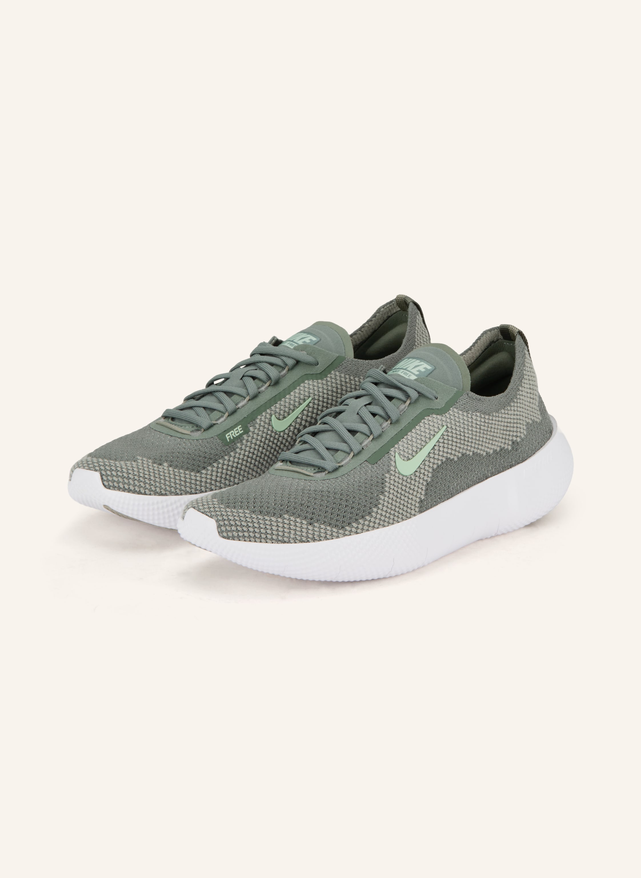Nike Fitnessschuhe Free 2025 gruen
