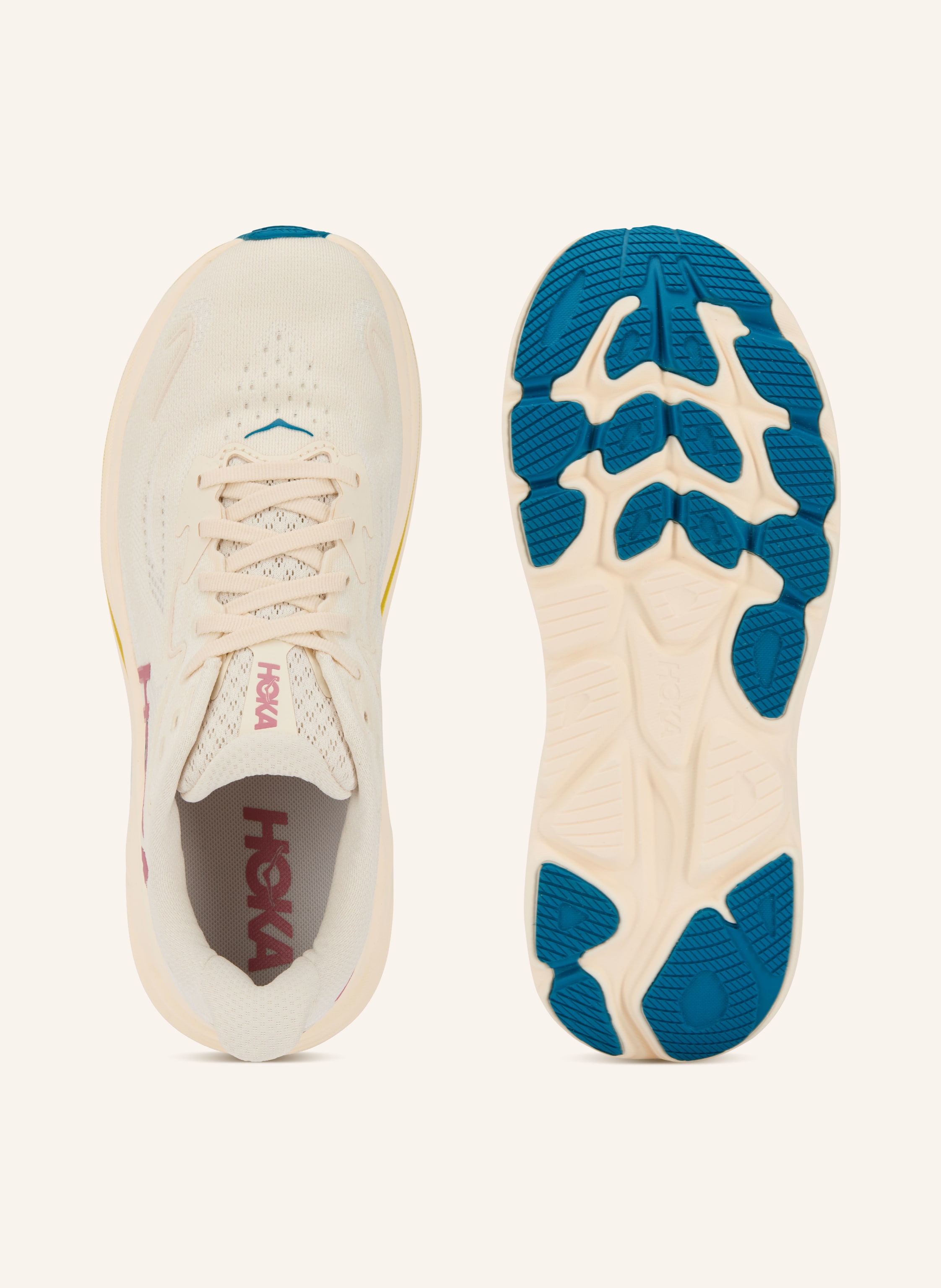 Thumbnail - Hoka Laufschuhe Clifton 10 beige