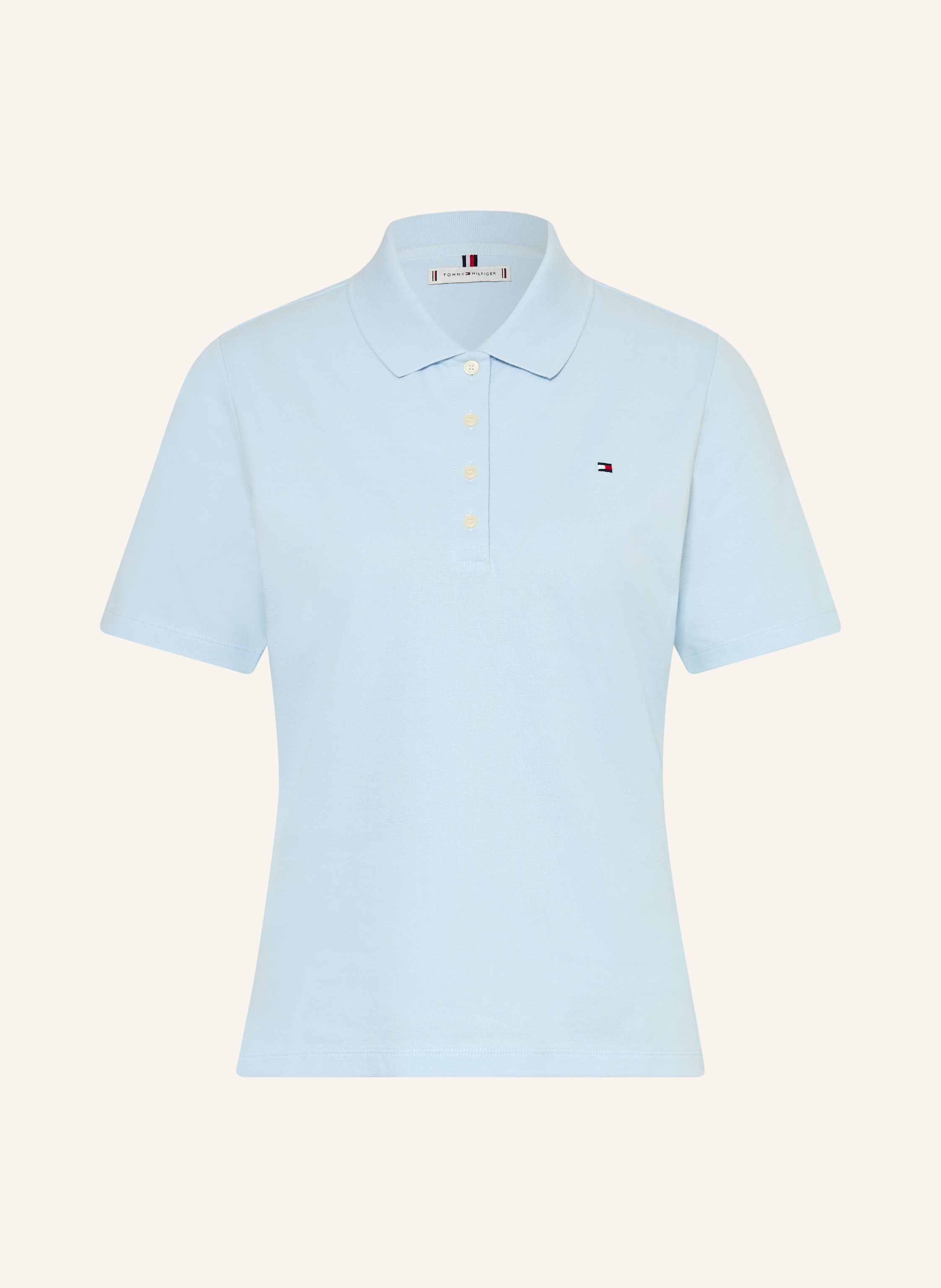 Tommy Hilfiger Piqué-Poloshirt blau