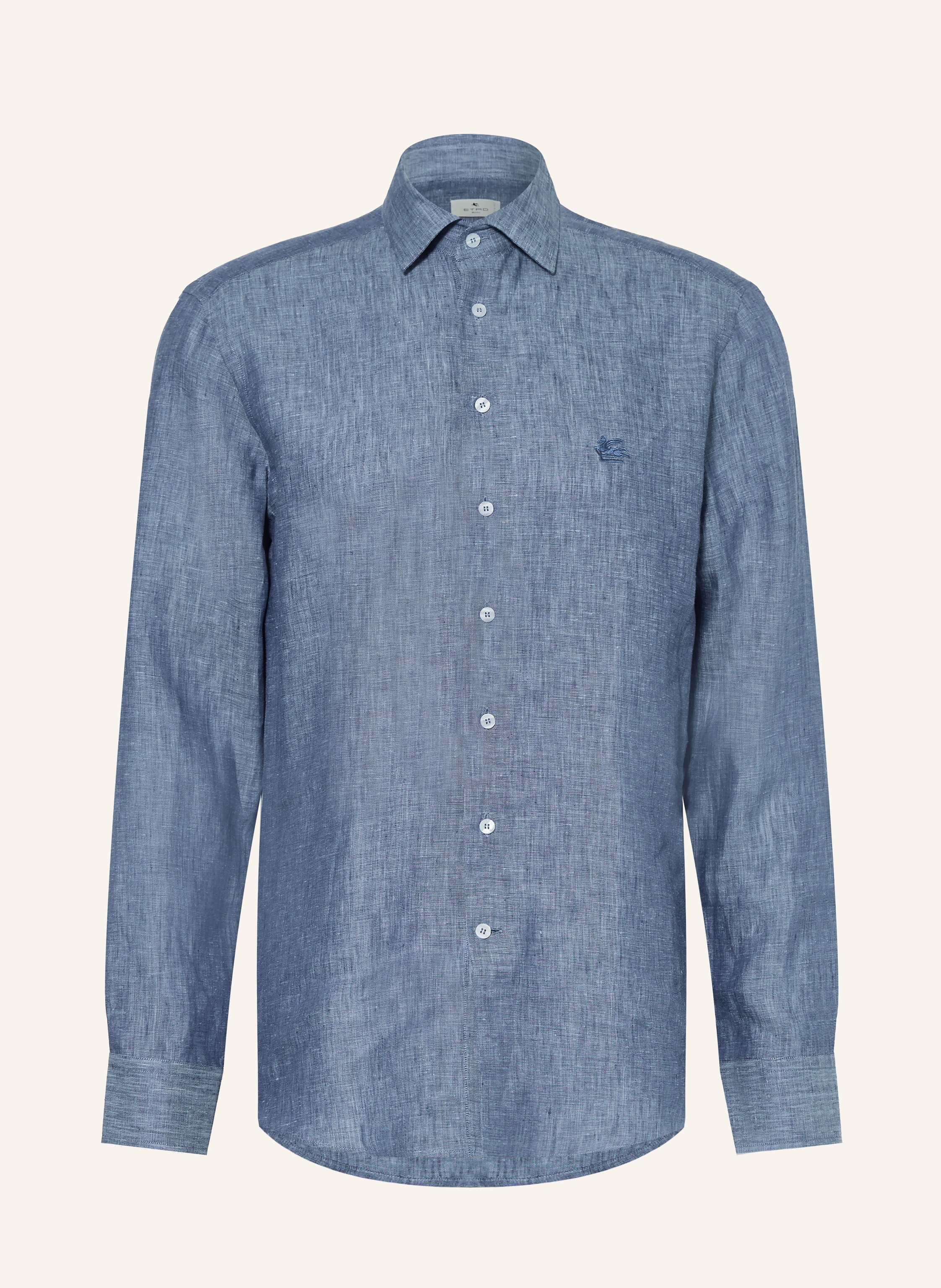 Etro Etro Leinenhemd Regular Fit blau in BLAU