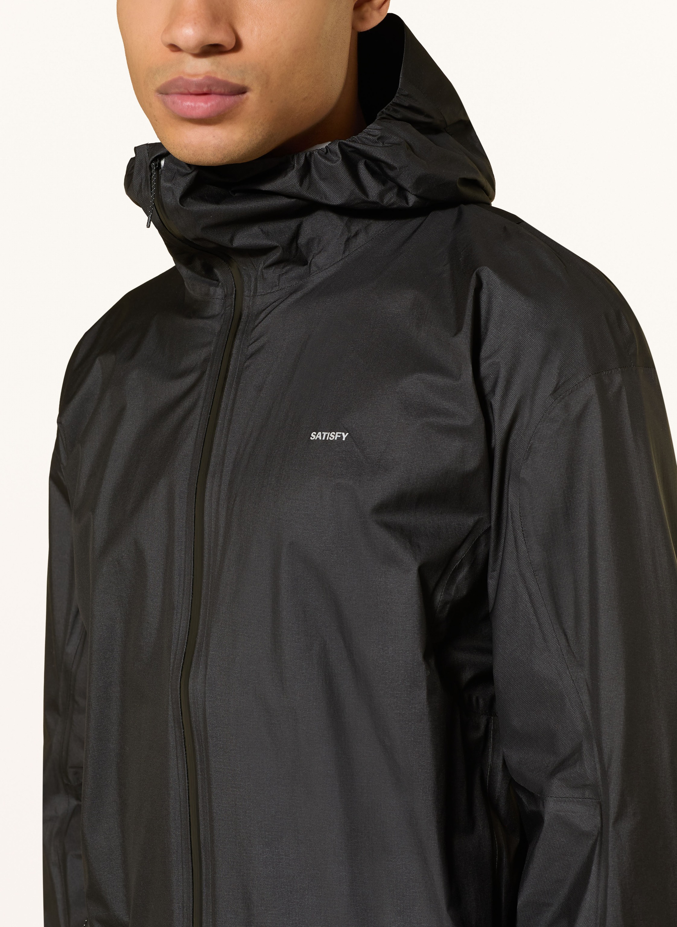 Thumbnail - Satisfy Laufjacke 3l Rain Fly Jacket schwarz
