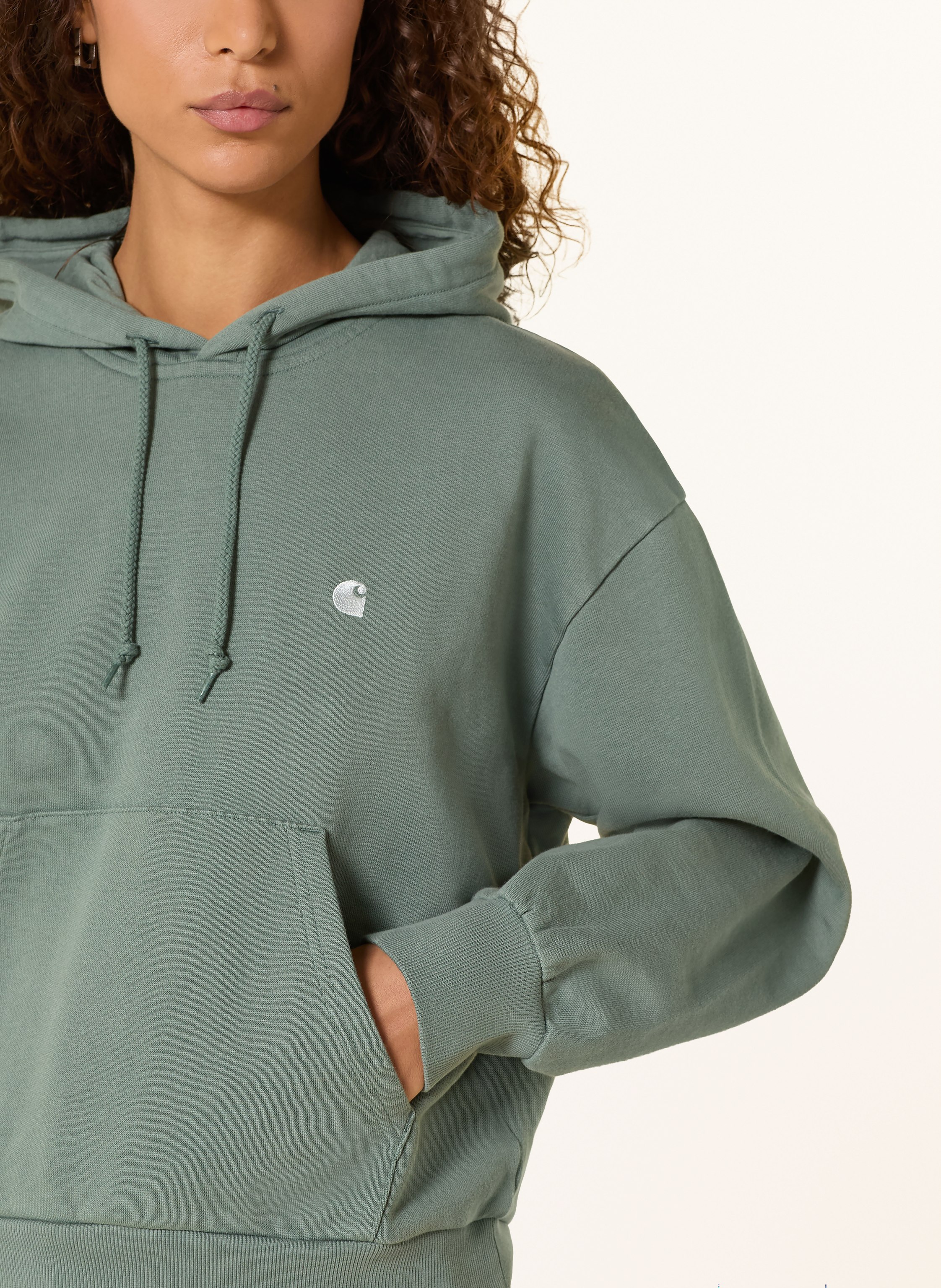 Thumbnail - Carhartt Wip Hoodie Casey grau