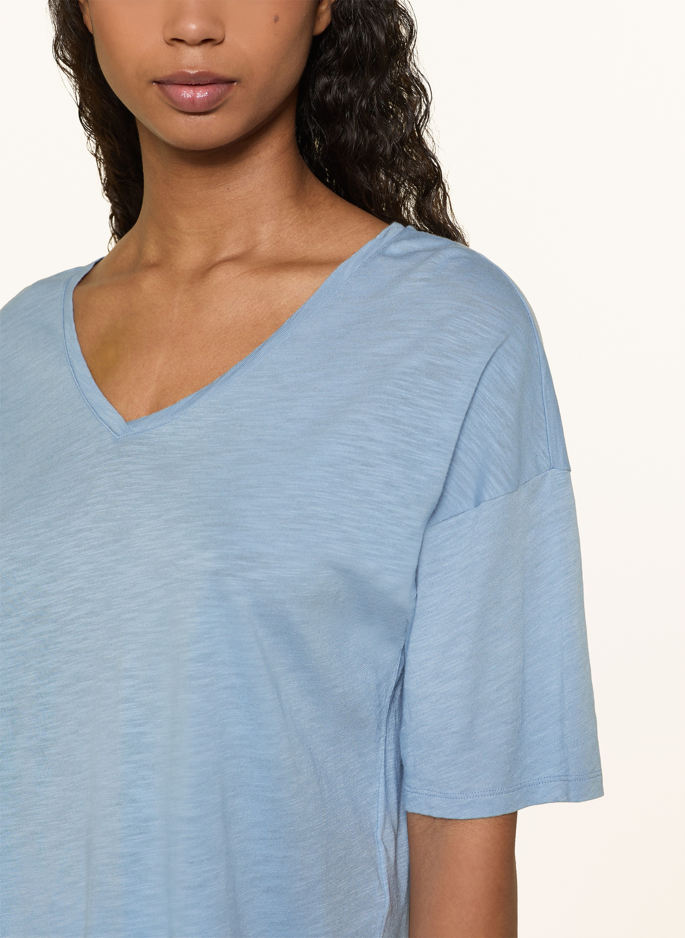 Thumbnail - Juvia Oversized-Shirt Dana blau