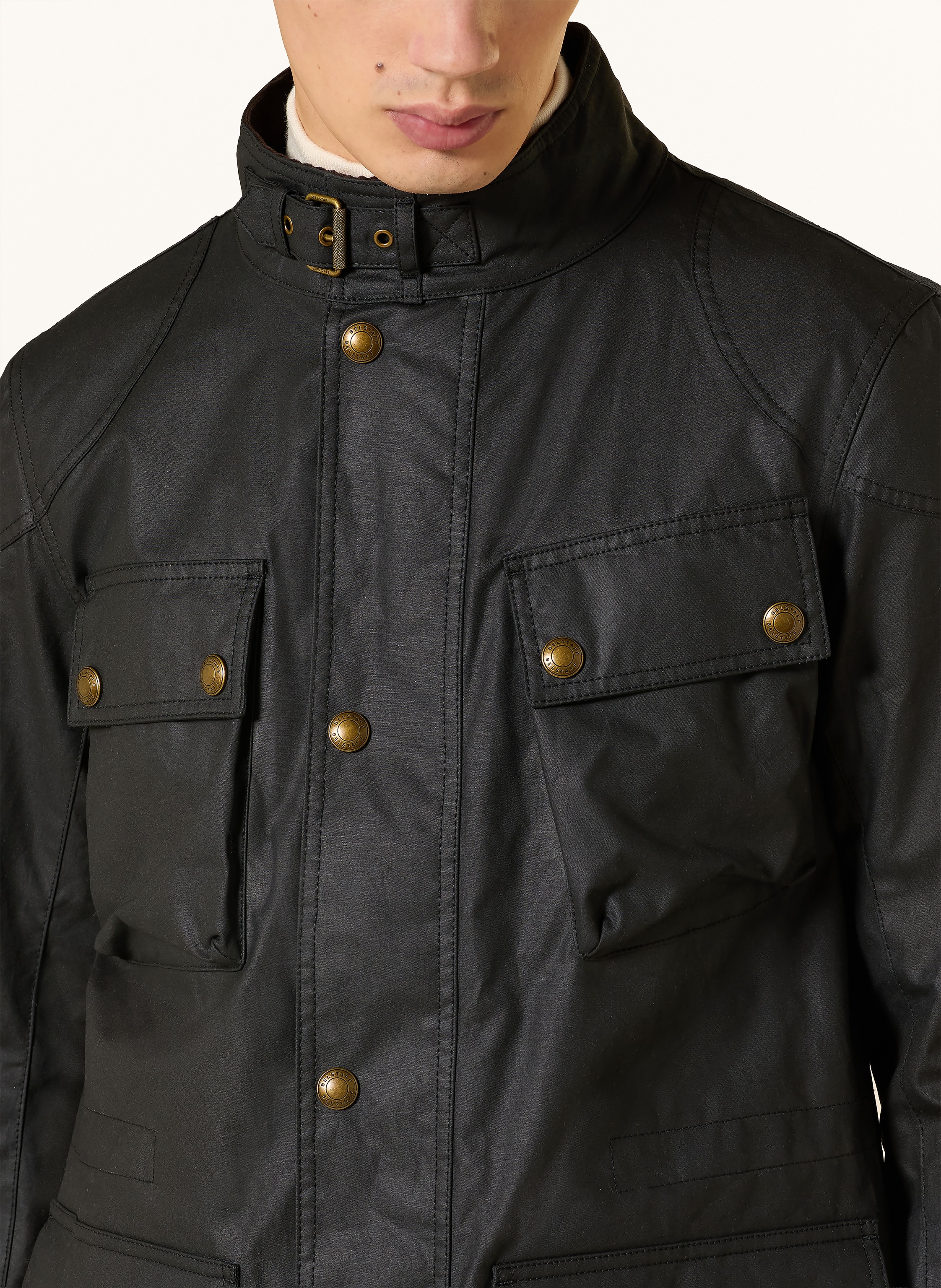 Thumbnail - Belstaff Fieldjacket Fieldmaster schwarz