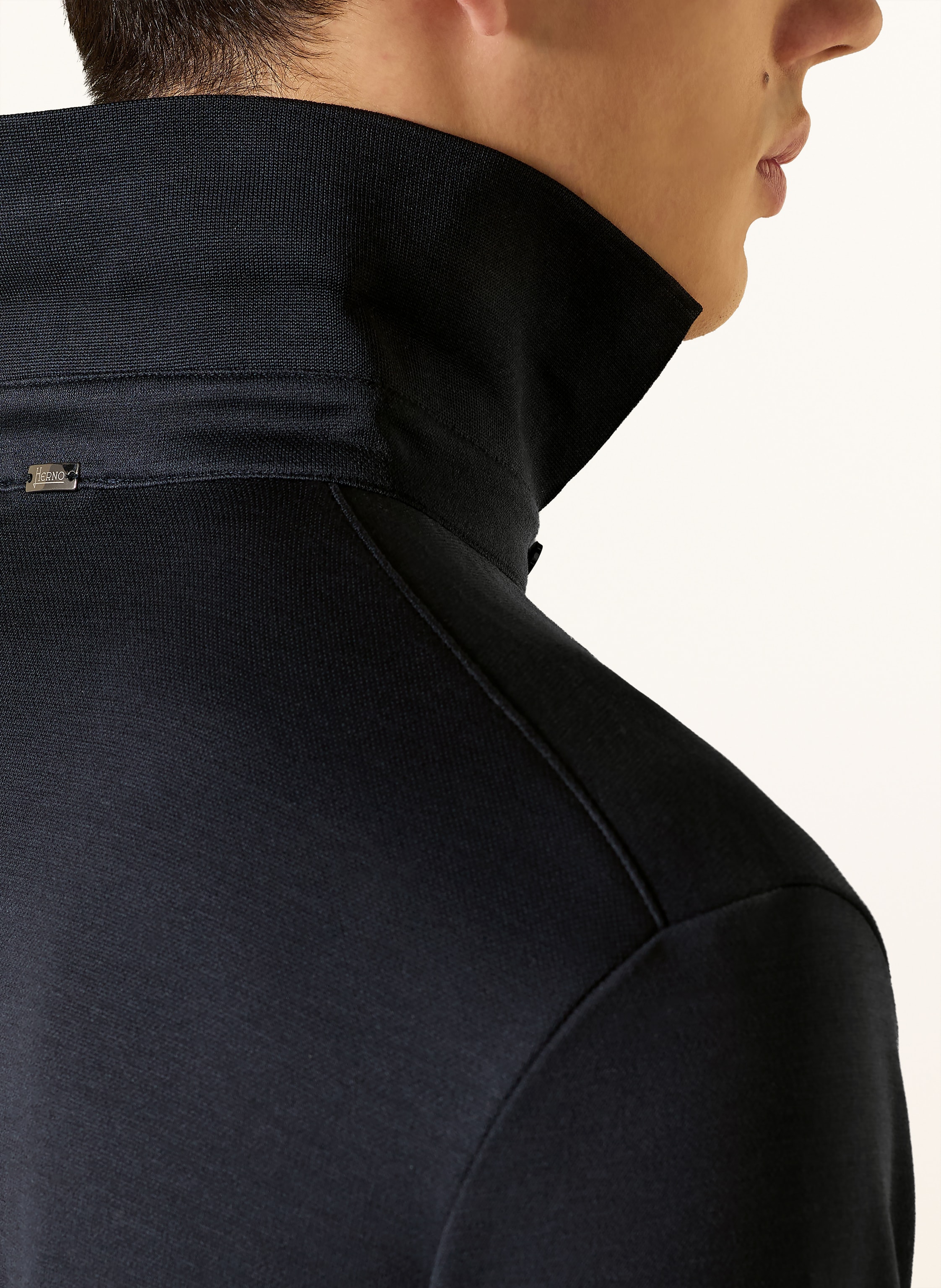 Thumbnail - Herno Jersey-Poloshirt blau