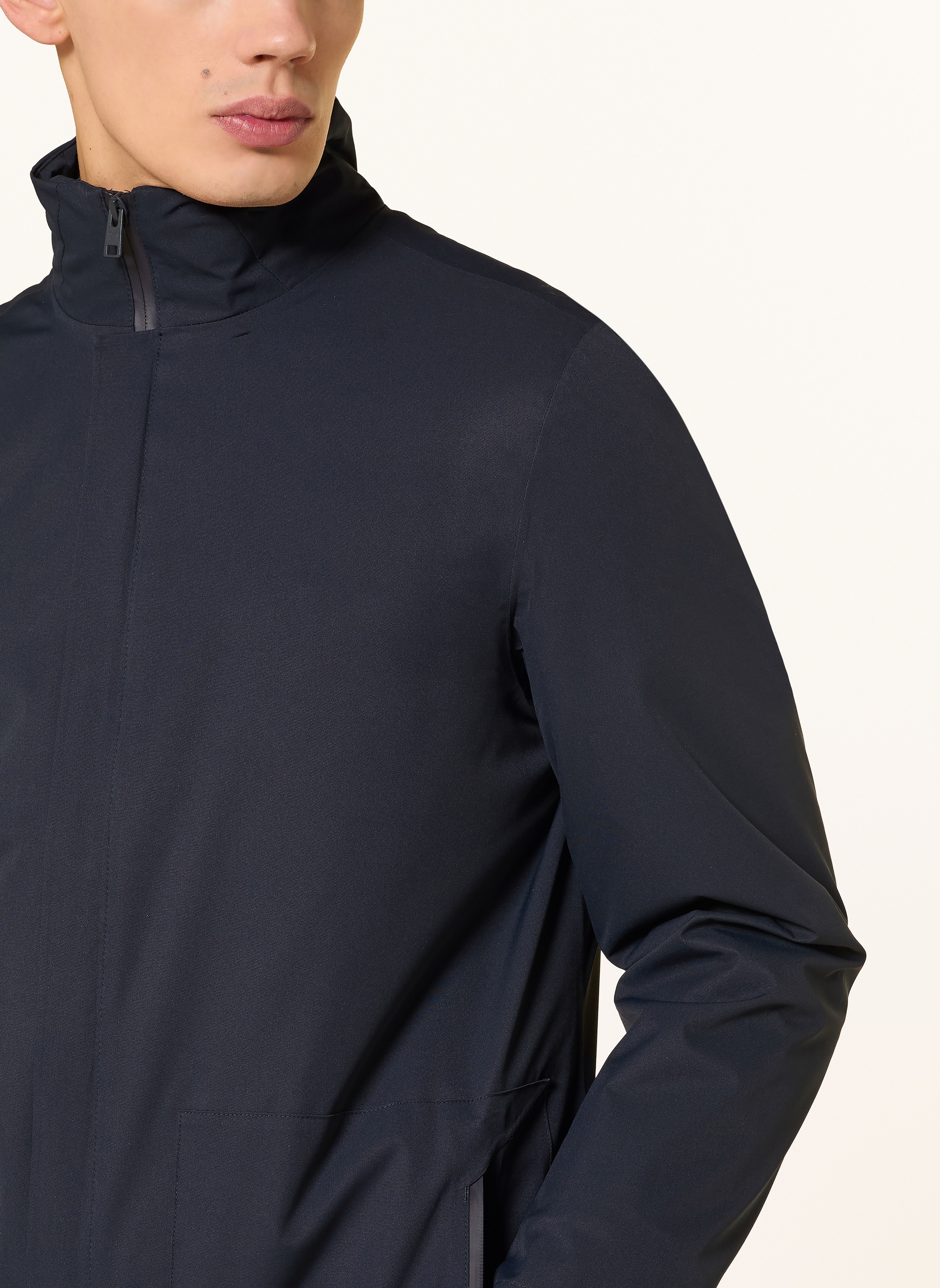 Thumbnail - Woolrich 2-In-1-Mantel blau