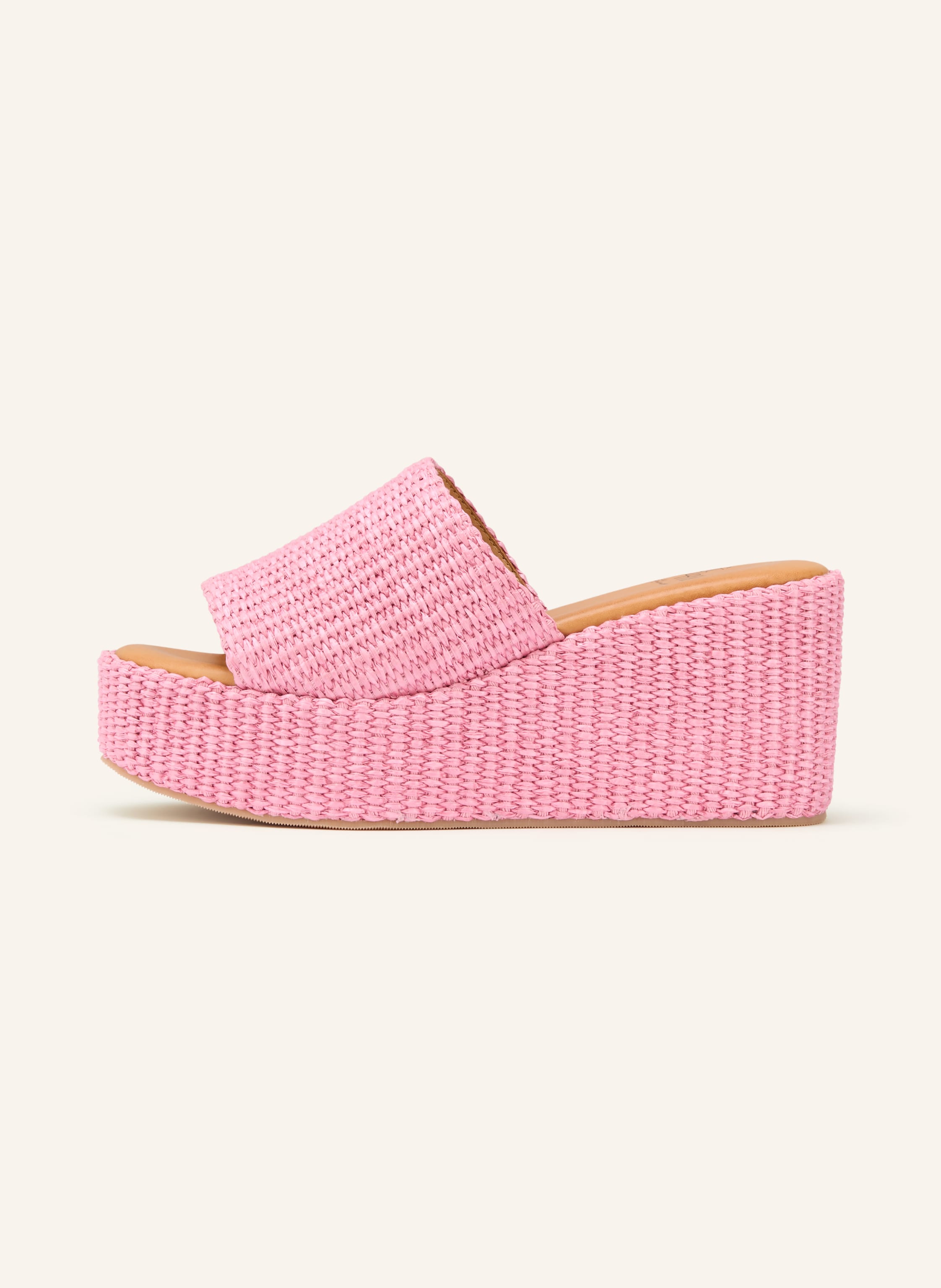 Thumbnail - È Mia Plateau-Wedges rosa