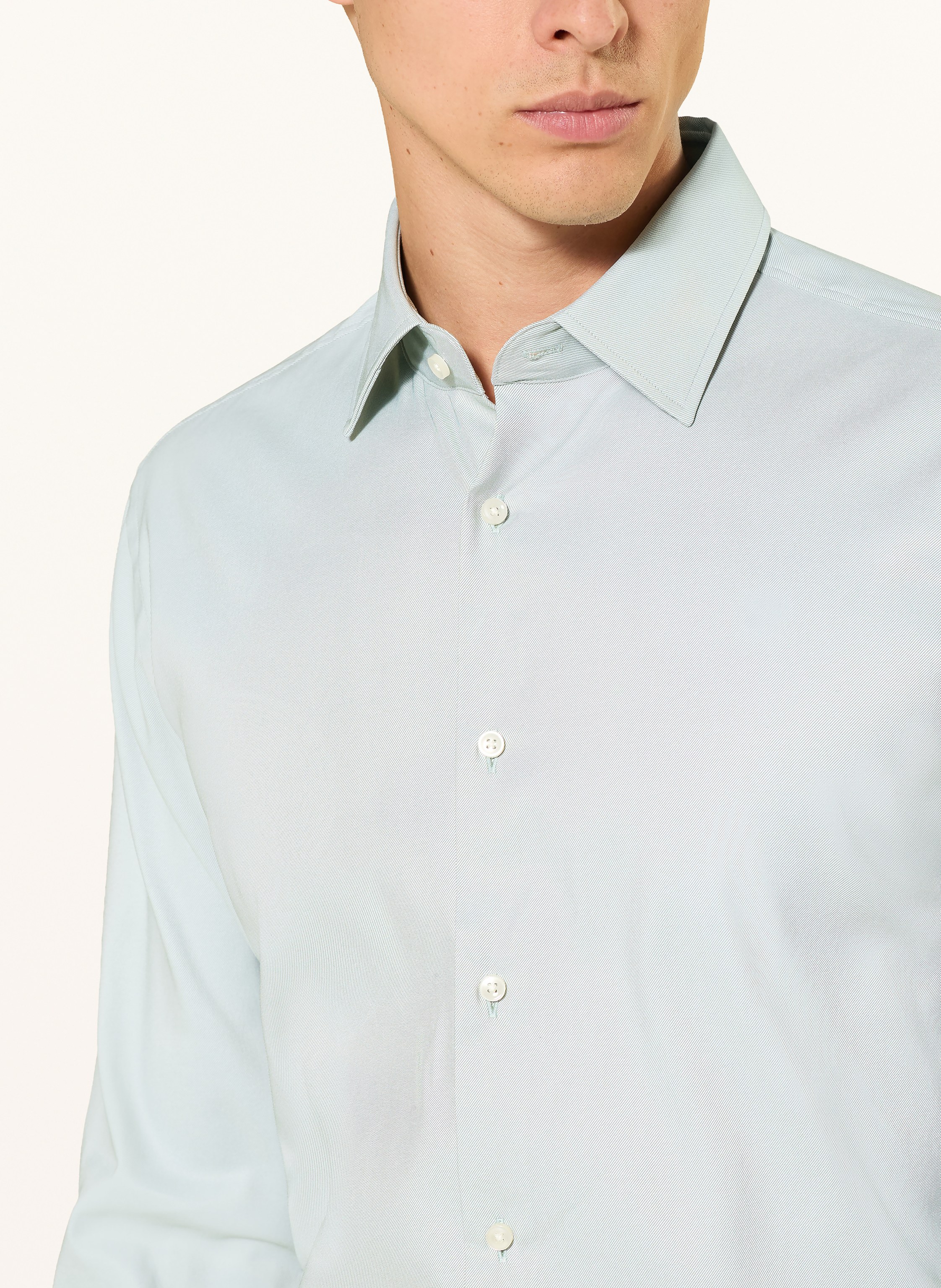 Thumbnail - Boss Hemd Hank Slim Fit gruen