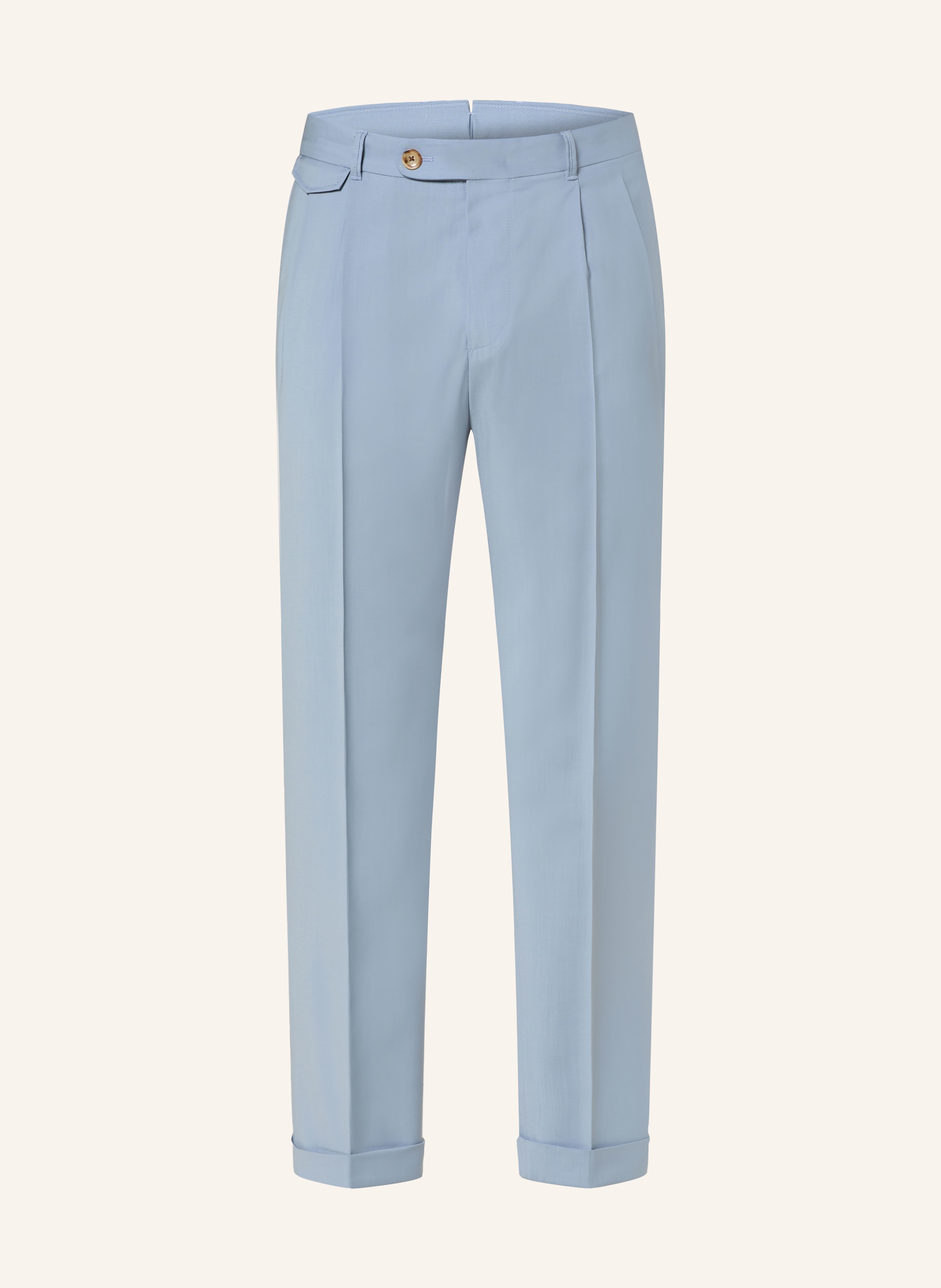 Windsor Windsor. Anzughose Sapo Slim Fit blau in 450 Lt/Pastel Blue 450