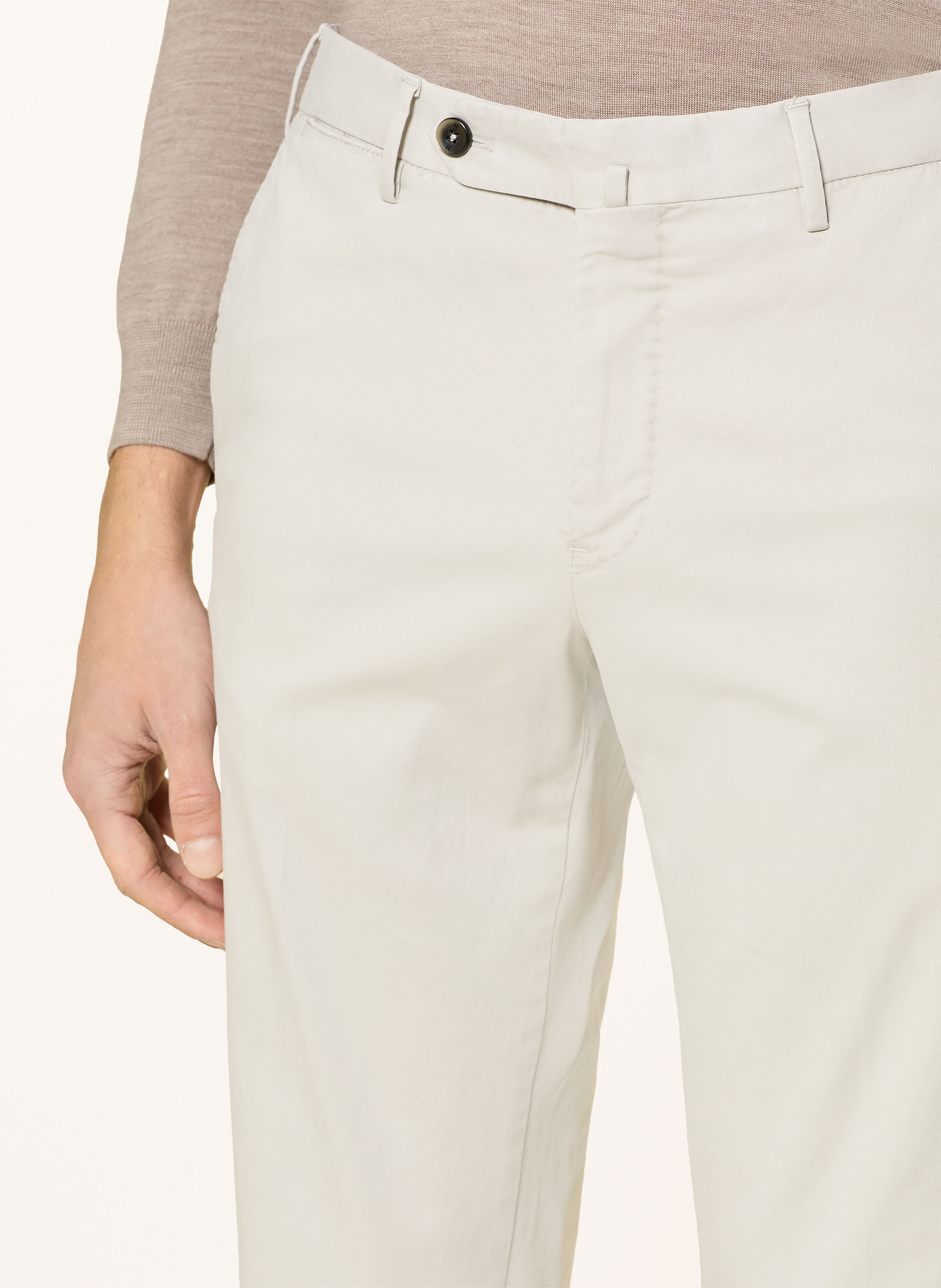 Thumbnail - Pt Torino Chino Slim Fit weiss