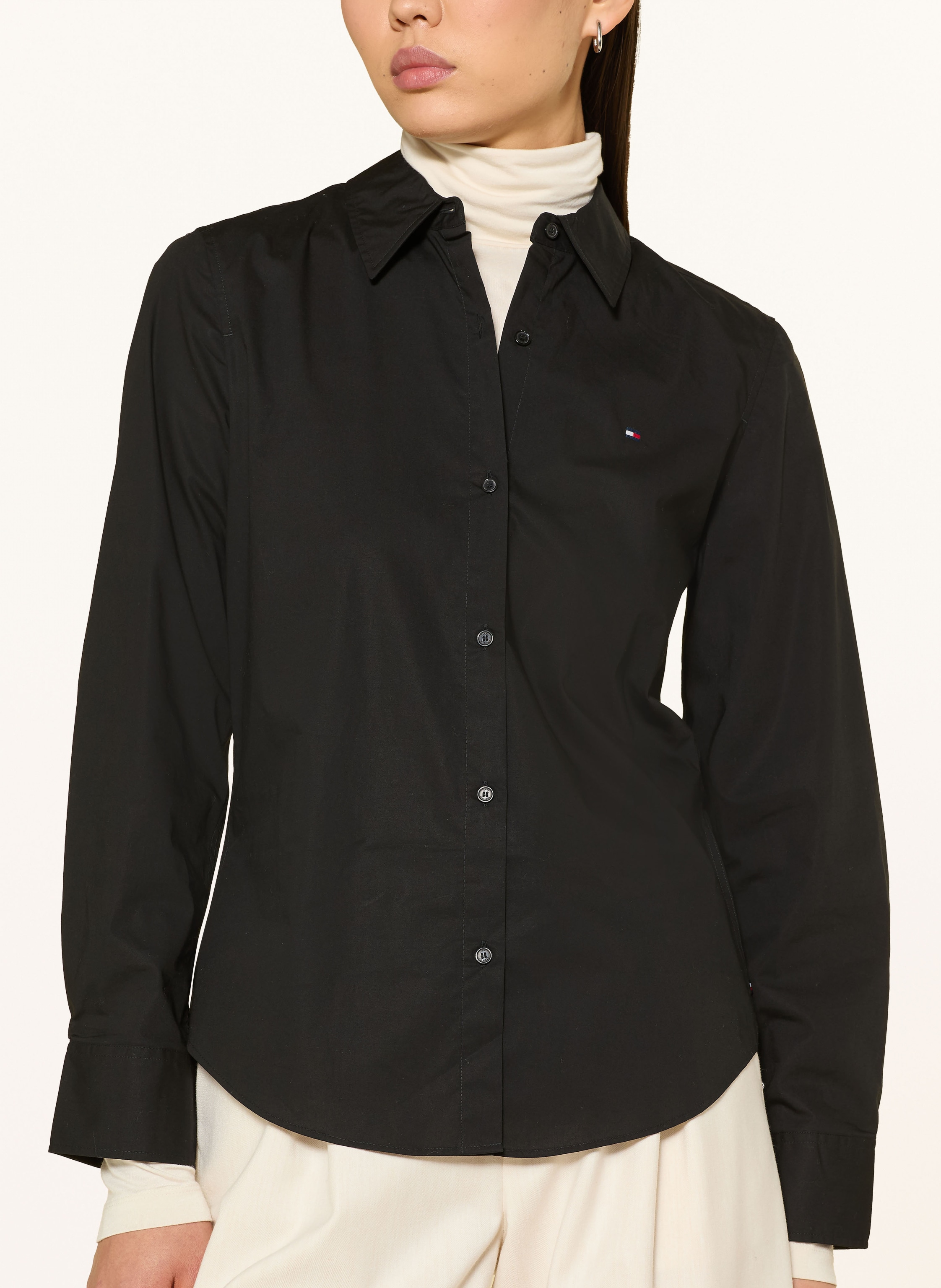 Thumbnail - Tommy Hilfiger Hemdbluse schwarz