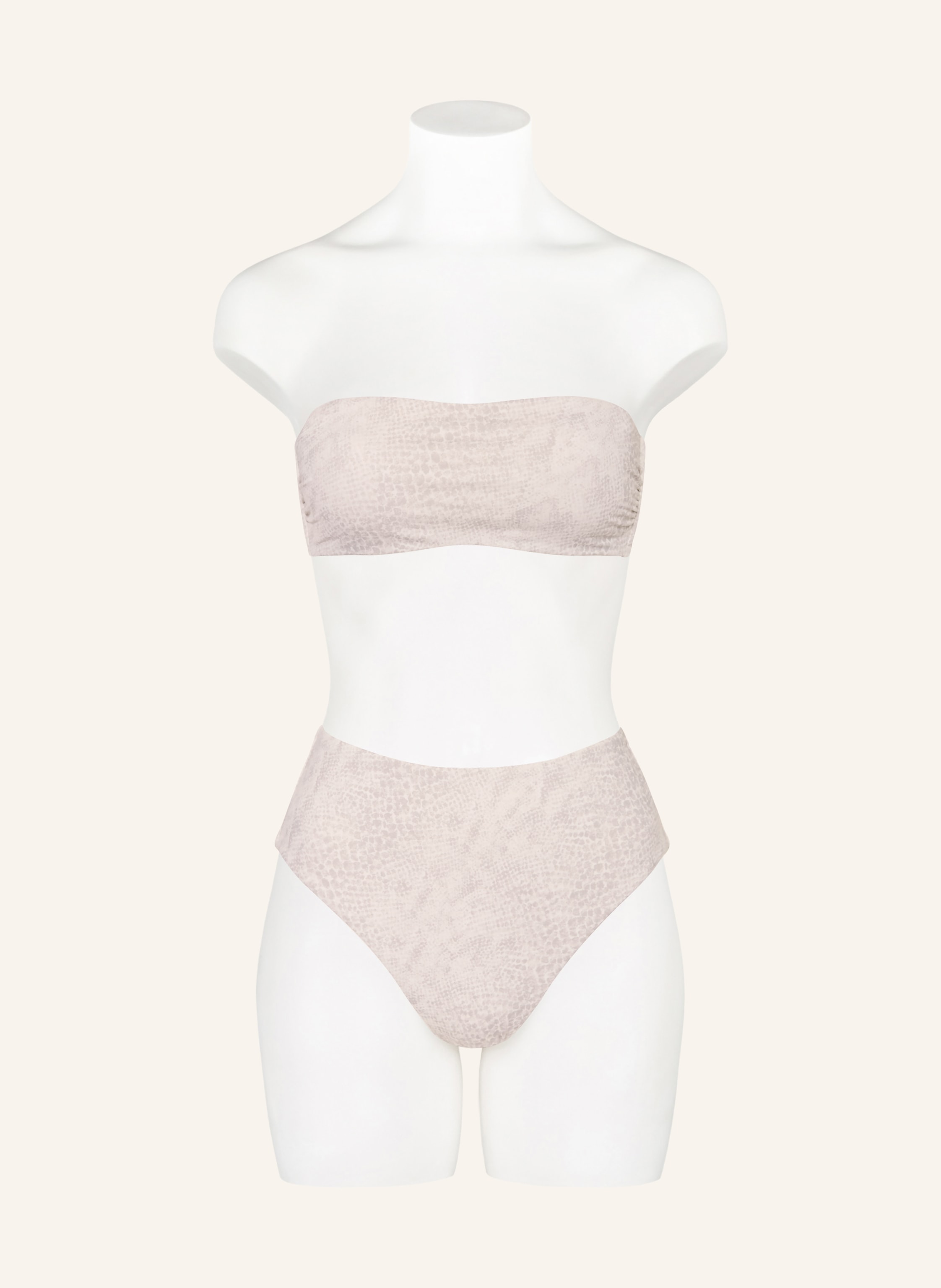 Thumbnail - Calvin Klein Bandeau-Bikini-Top beige