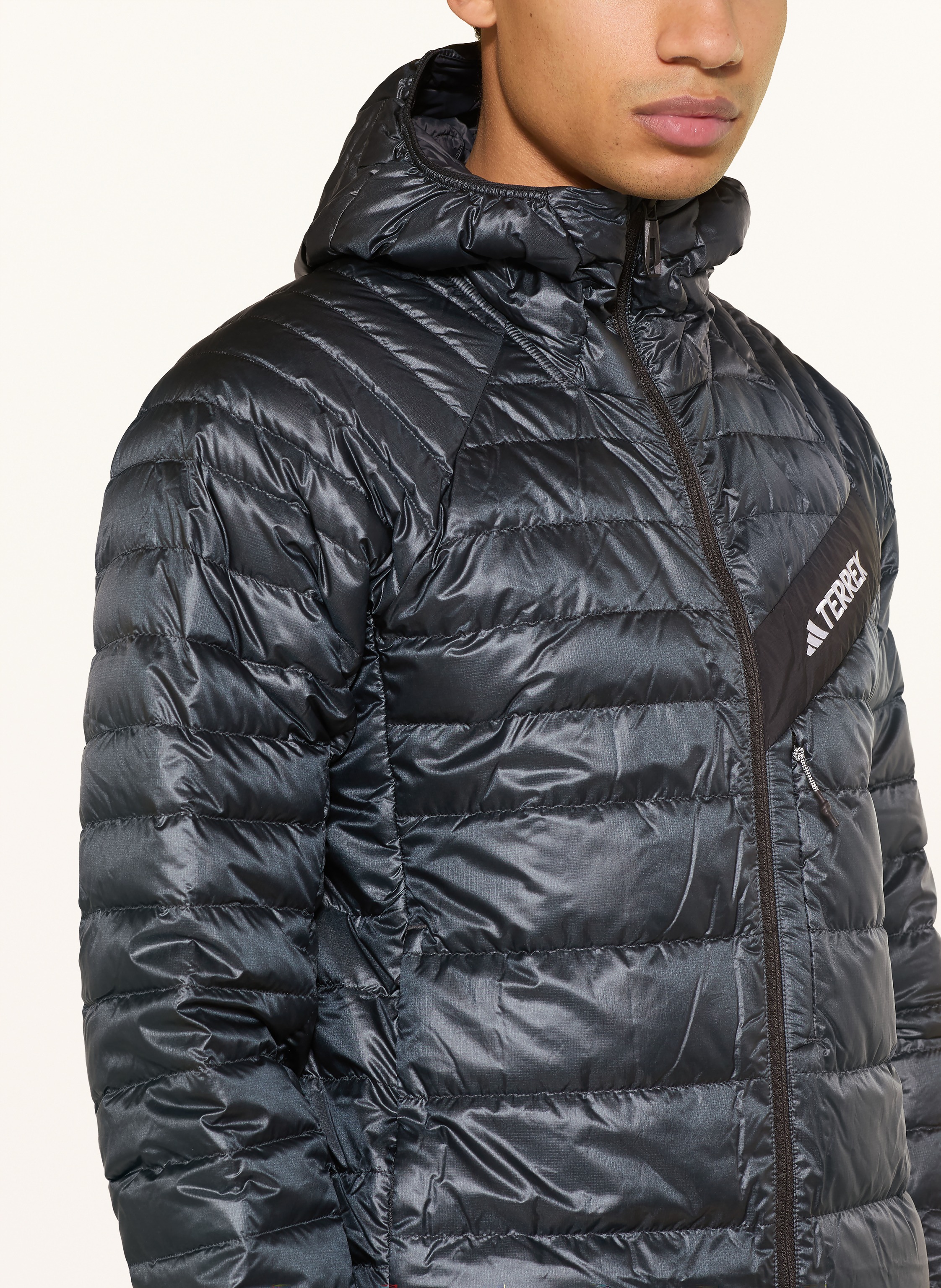 Thumbnail - Adidas Terrex Daunenjacke Terrex Techrock Climawarm+ grau