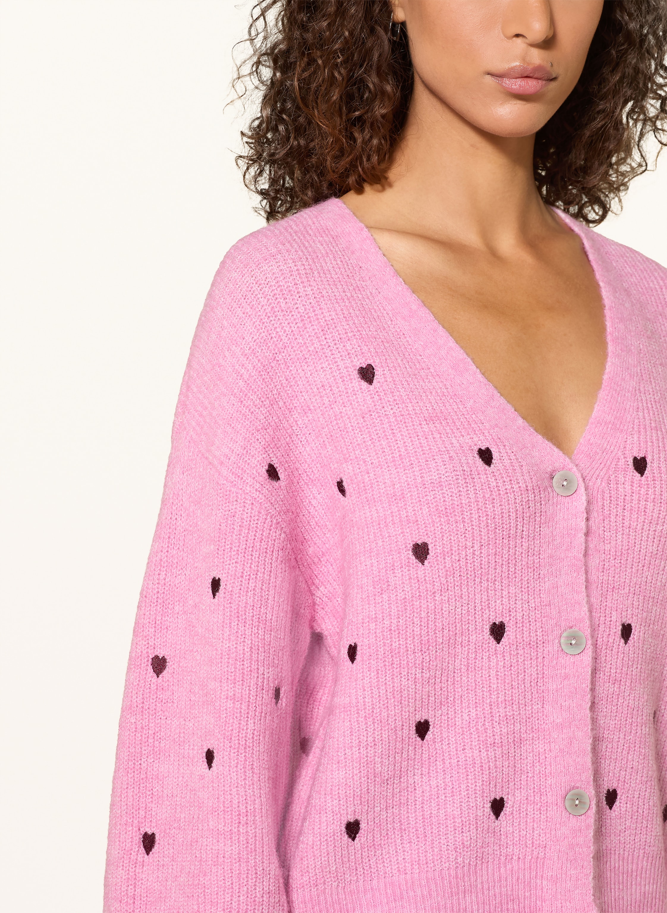 Thumbnail - Y.A.S. Strickjacke pink