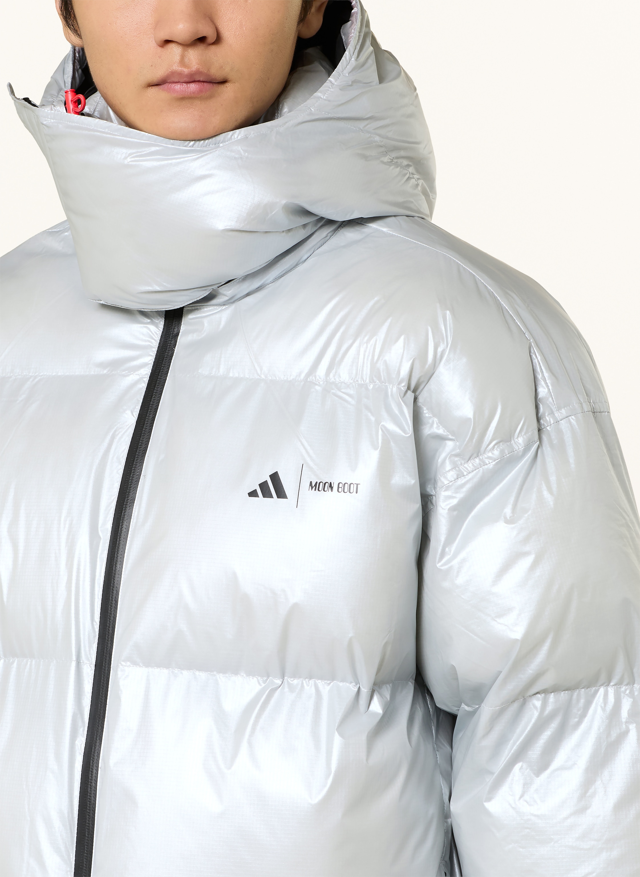 Thumbnail - Adidas Steppjacke Adidas X Moon Boot grau