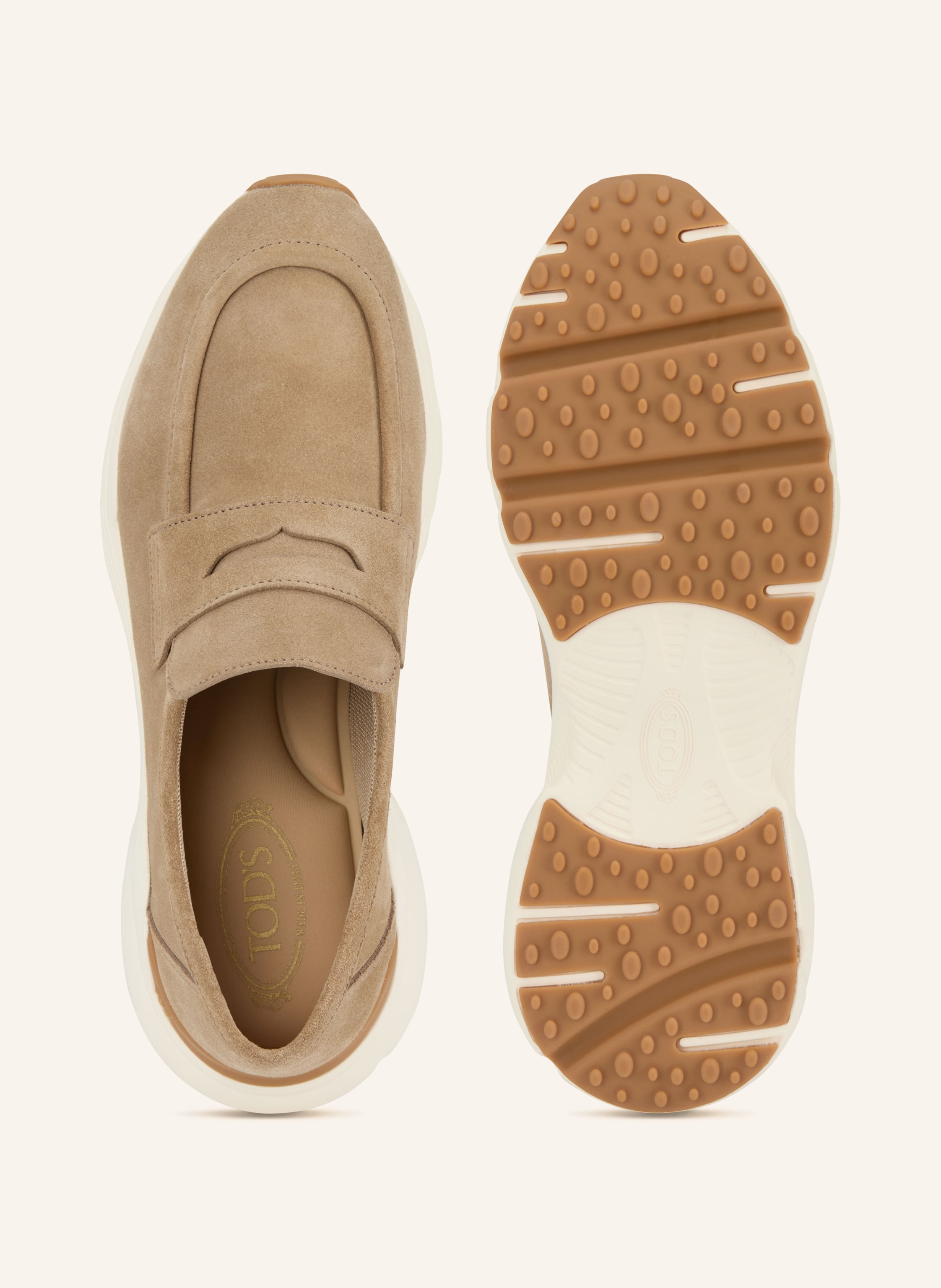 Thumbnail - Tod's Slip-On-Sneaker braun