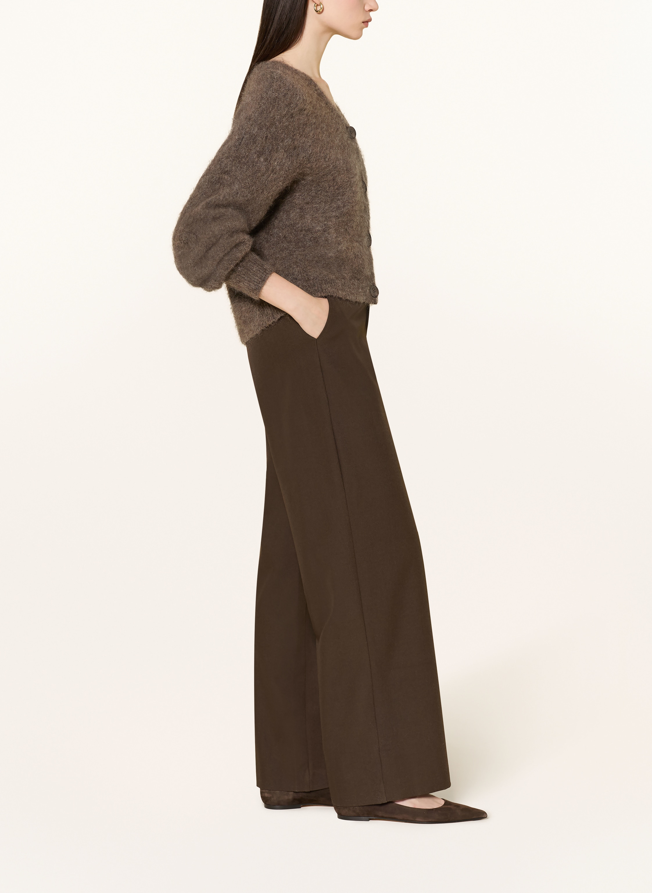 Thumbnail - Neo Noir Marlenehose Emmett braun