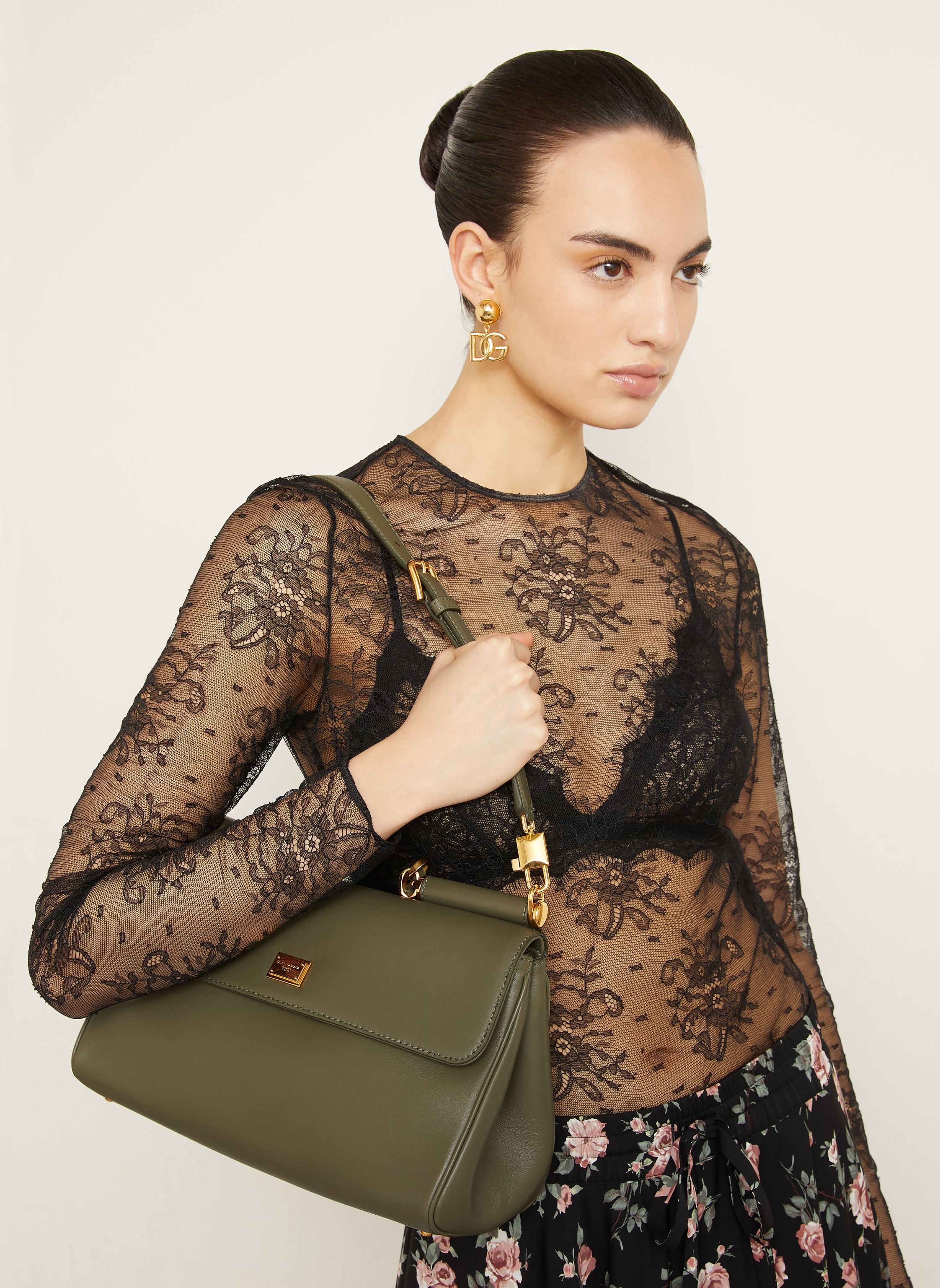 Thumbnail - Dolce & Gabbana Handtasche My Sicily gruen