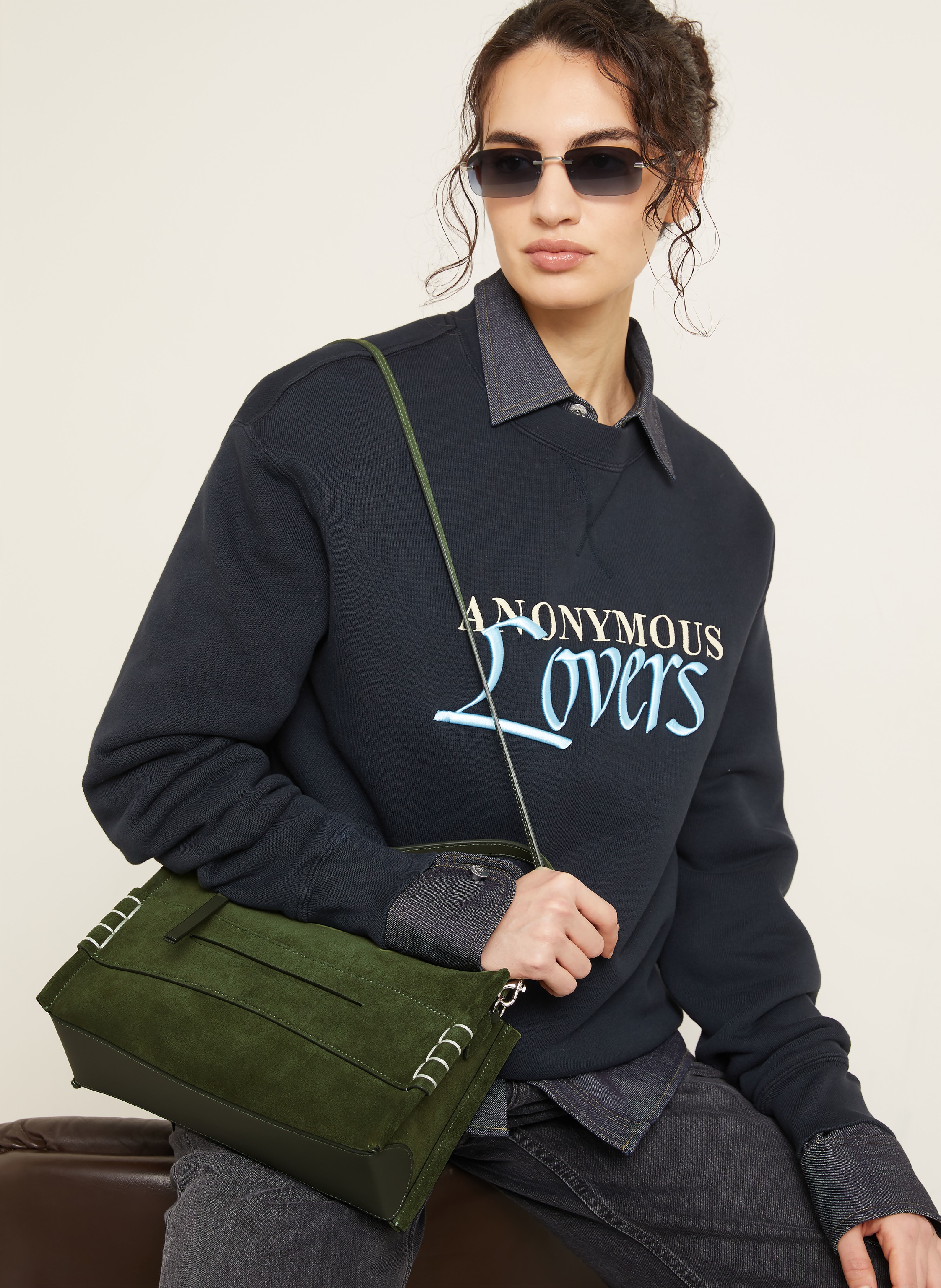 Thumbnail - Jw Anderson Handtasche Loafer gruen