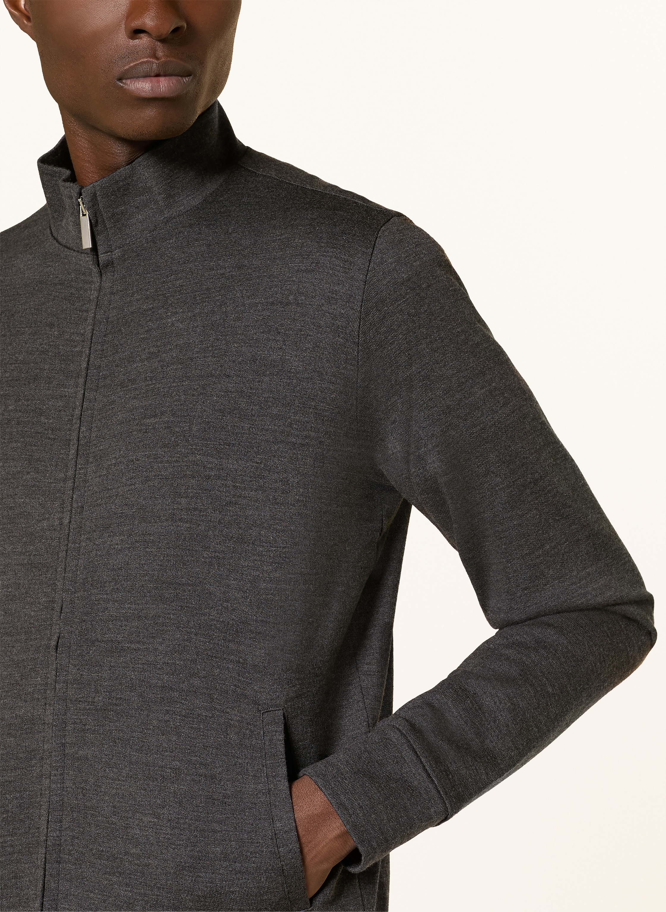 Thumbnail - Stefan Brandt Sweatjacke grau