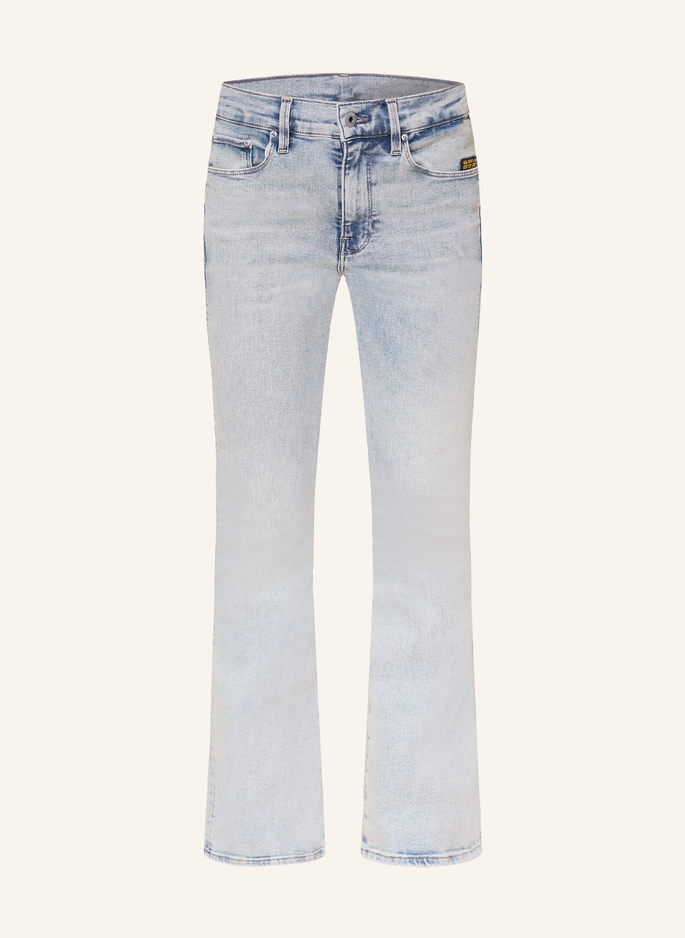 G-Star Flared Jeans 3301 blau