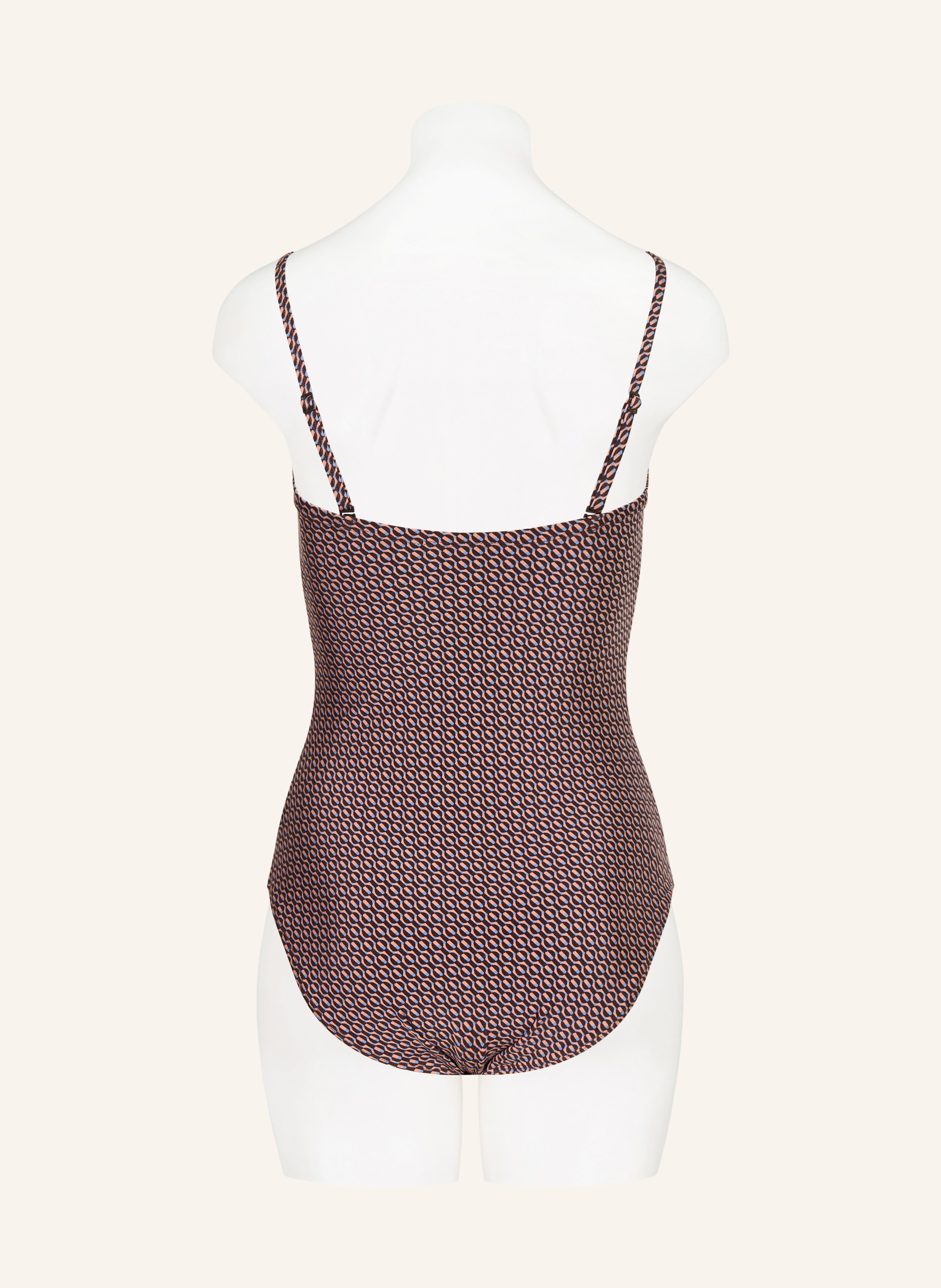 Thumbnail - Jets Australia Bandeau-Badeanzug Desertgeo braun