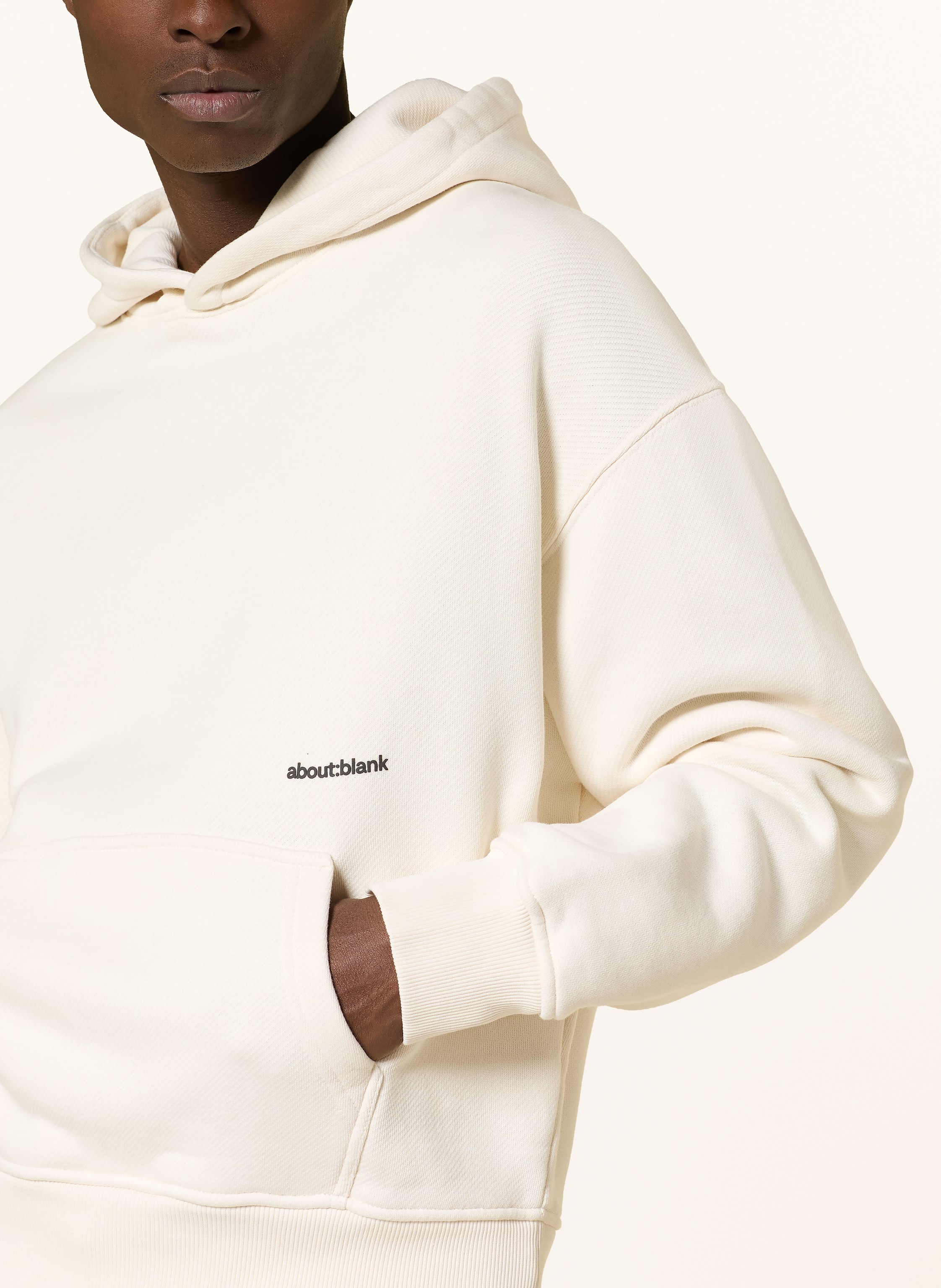 Thumbnail - About:Blank Hoodie weiss