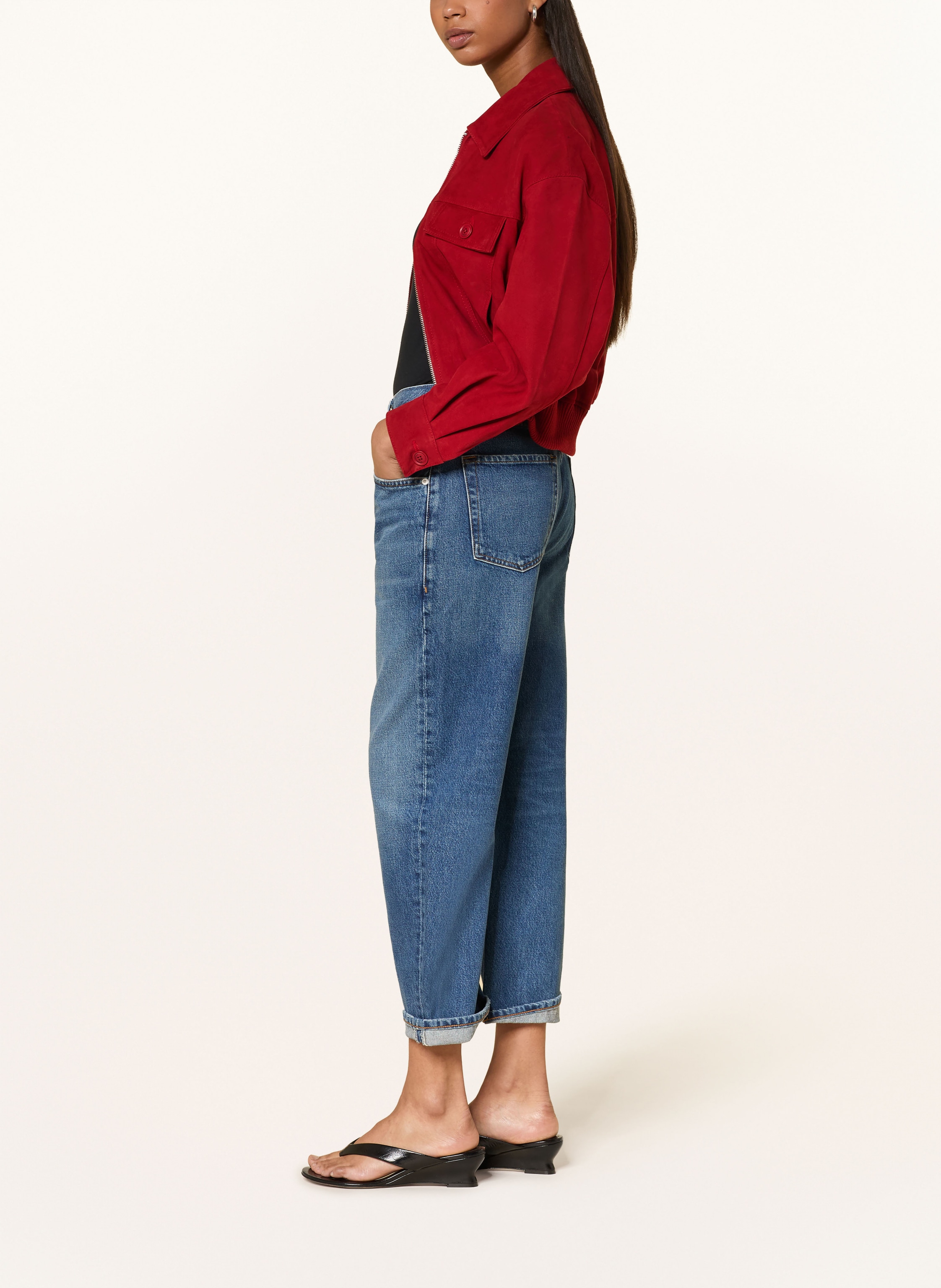 Thumbnail - Citizens Of Humanity Cropped Jeans Dahlia blau