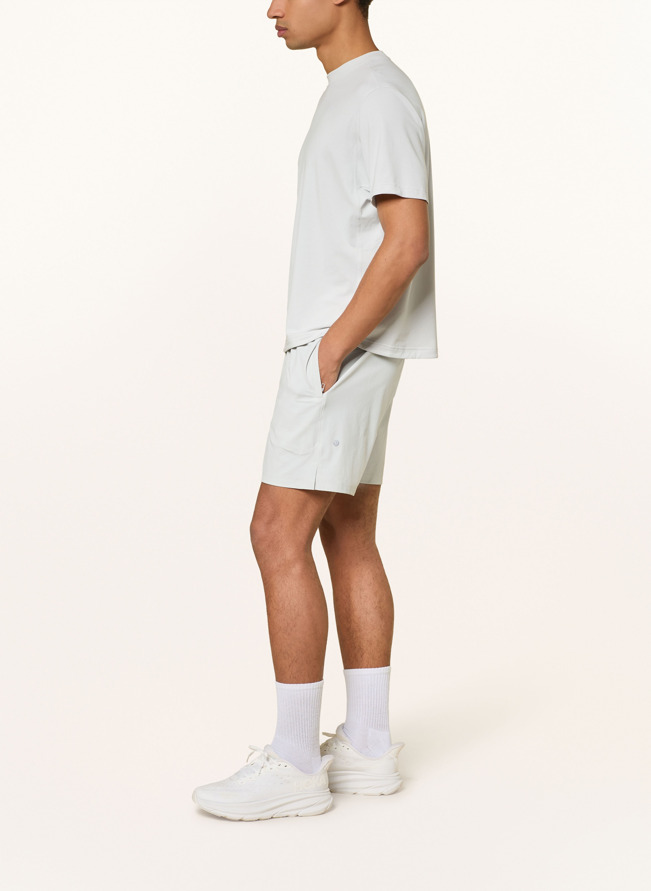 Thumbnail - Lululemon Trainingsshorts License To Train 7in grau