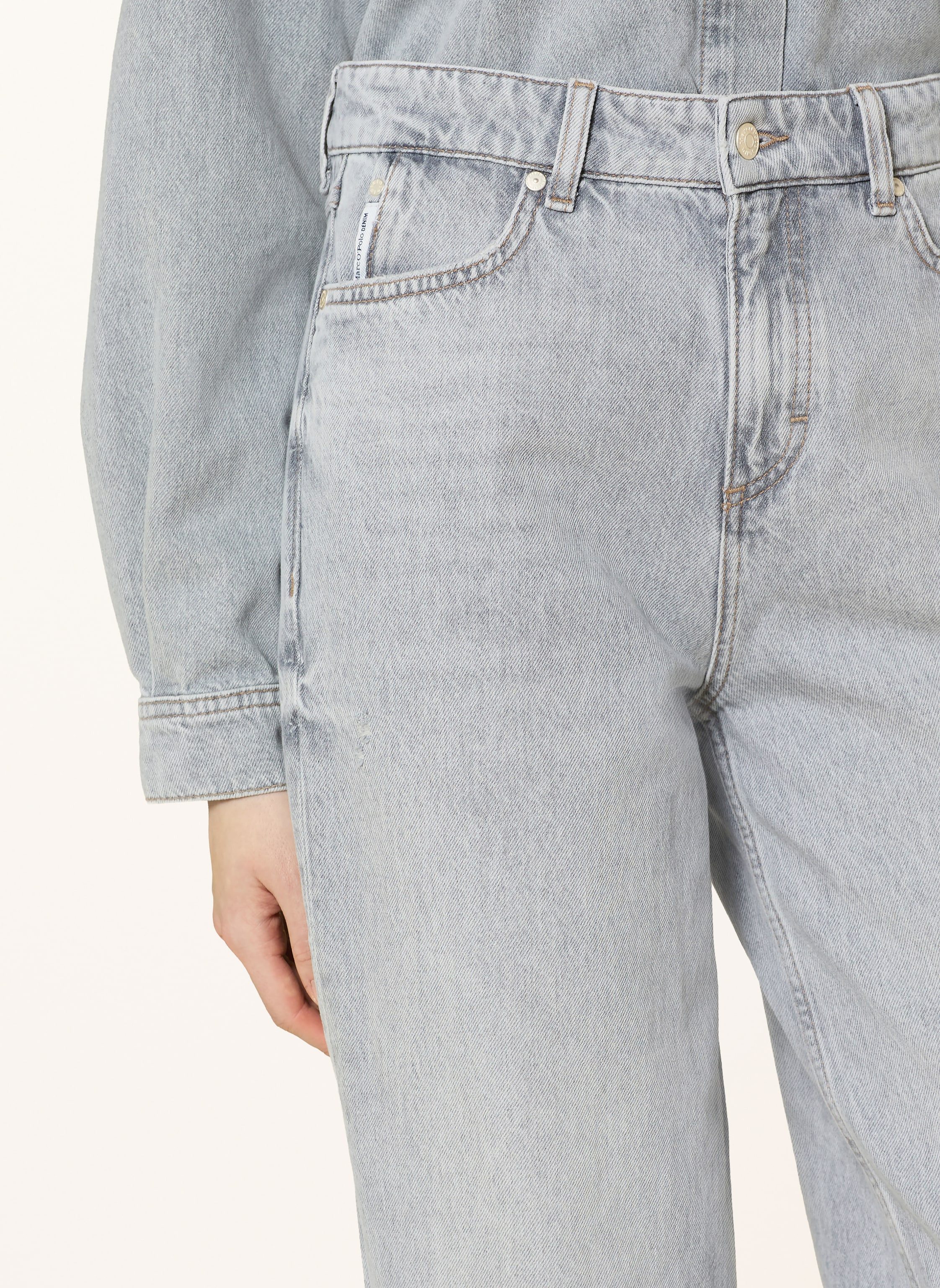 Thumbnail - Marc O'polo Denim Barrel Jeans grau