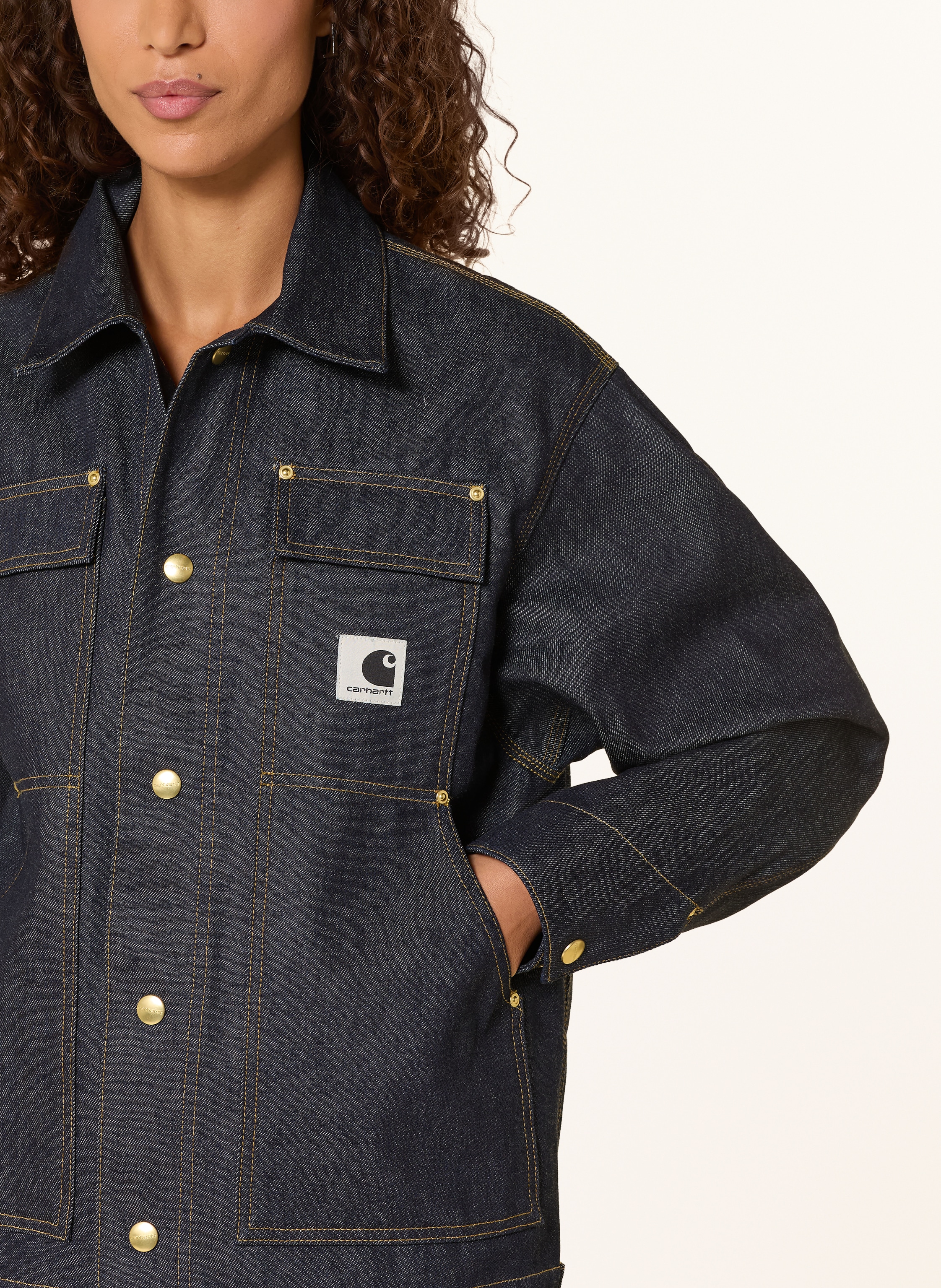 Thumbnail - Carhartt Wip Jeans-Overjacket Og Arctic blau