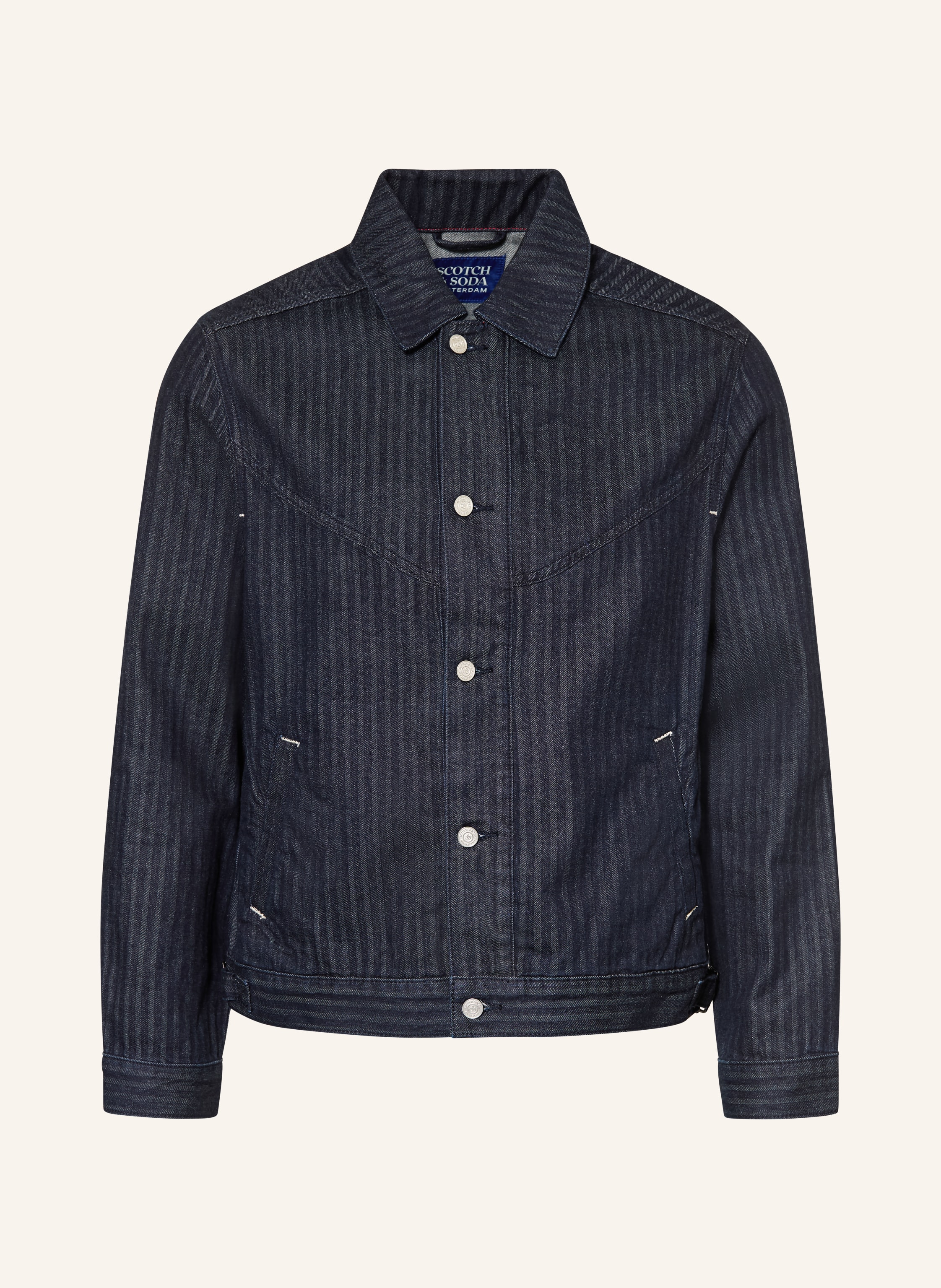 Scotch & Soda Jeans-Overshirt blau