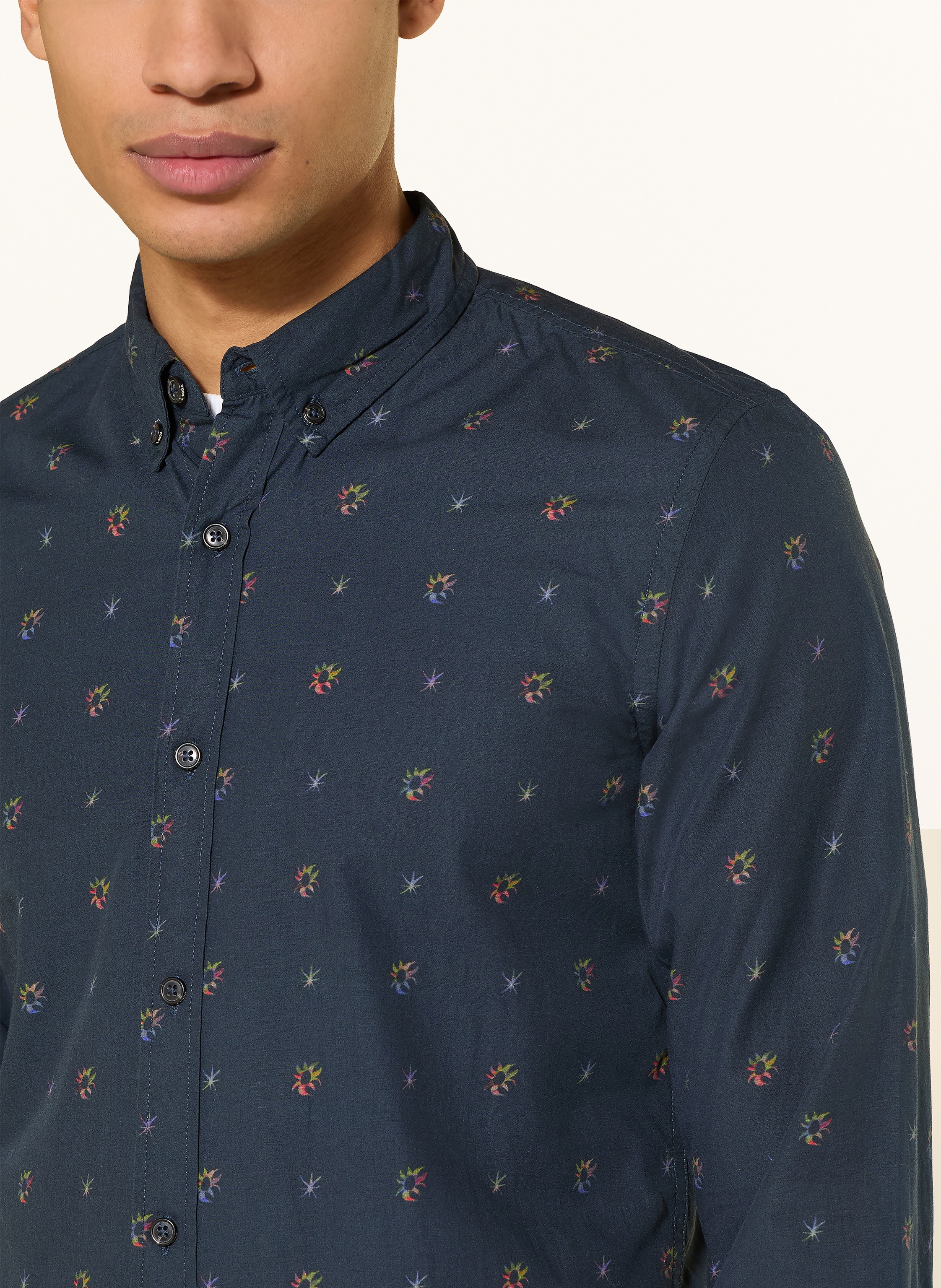 Thumbnail - Scotch & Soda Hemd Slim Fit blau