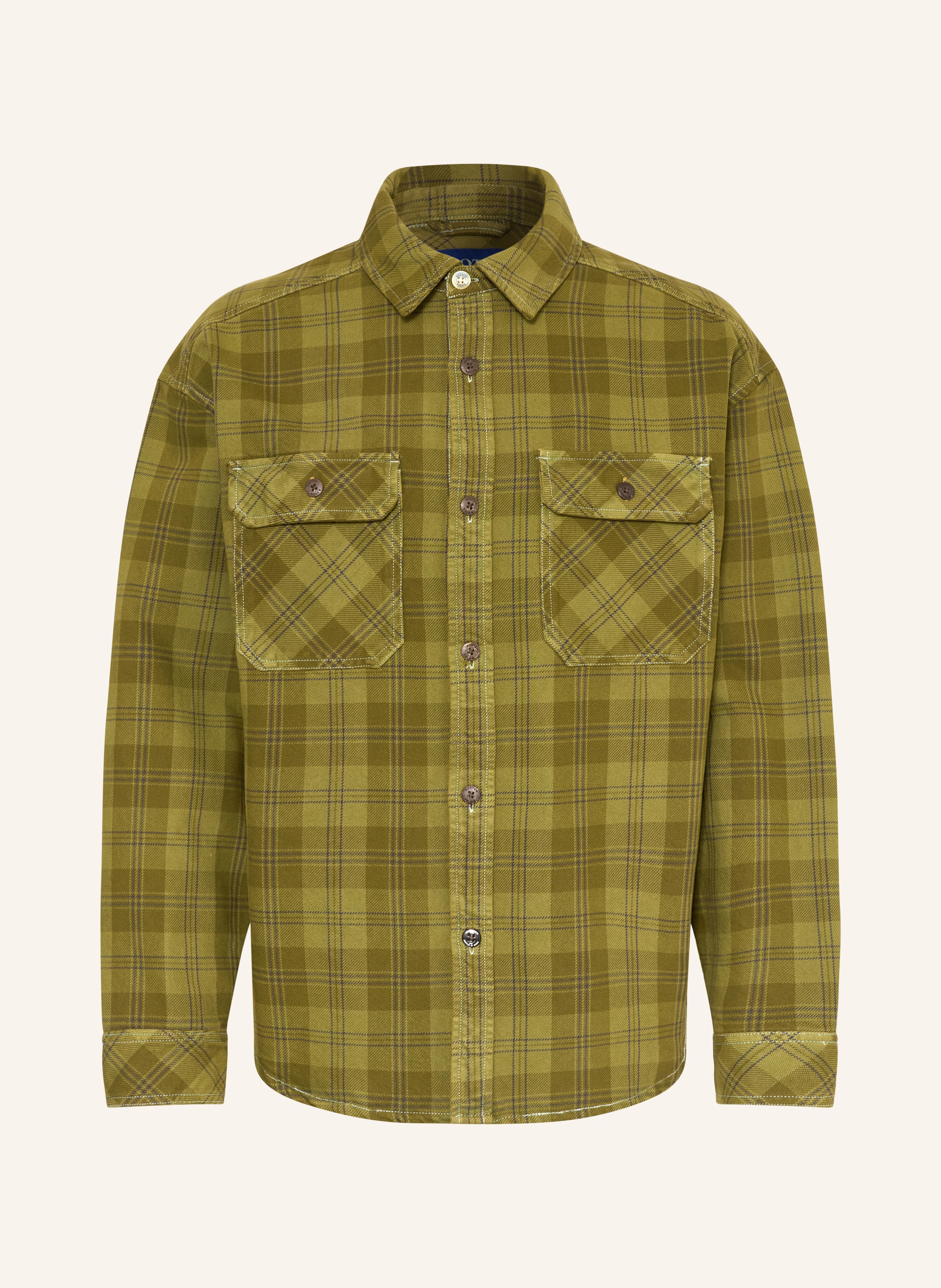 Scotch & Soda Overshirt gruen