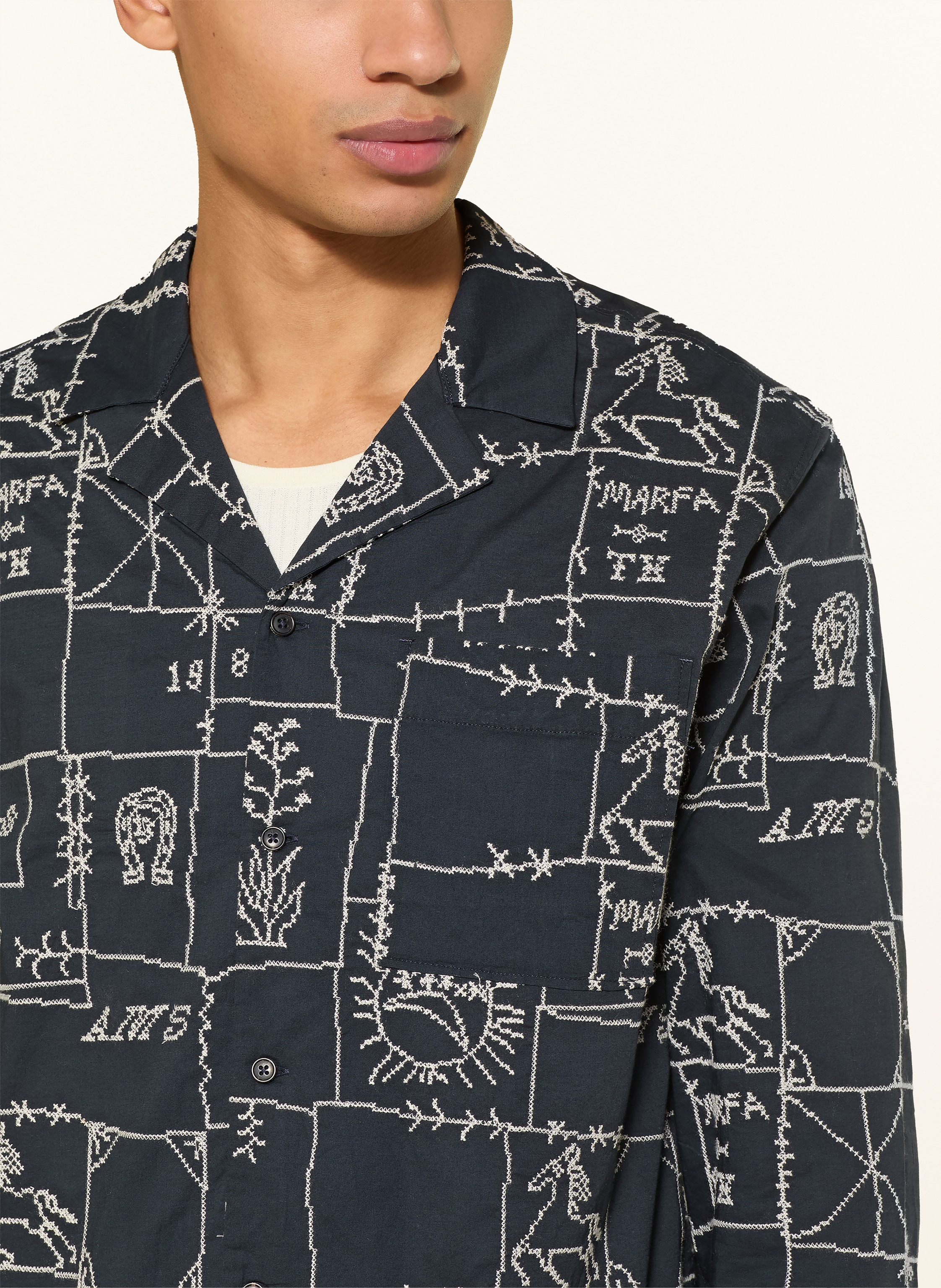 Thumbnail - Scotch & Soda Hemd Relaxed Fit schwarz