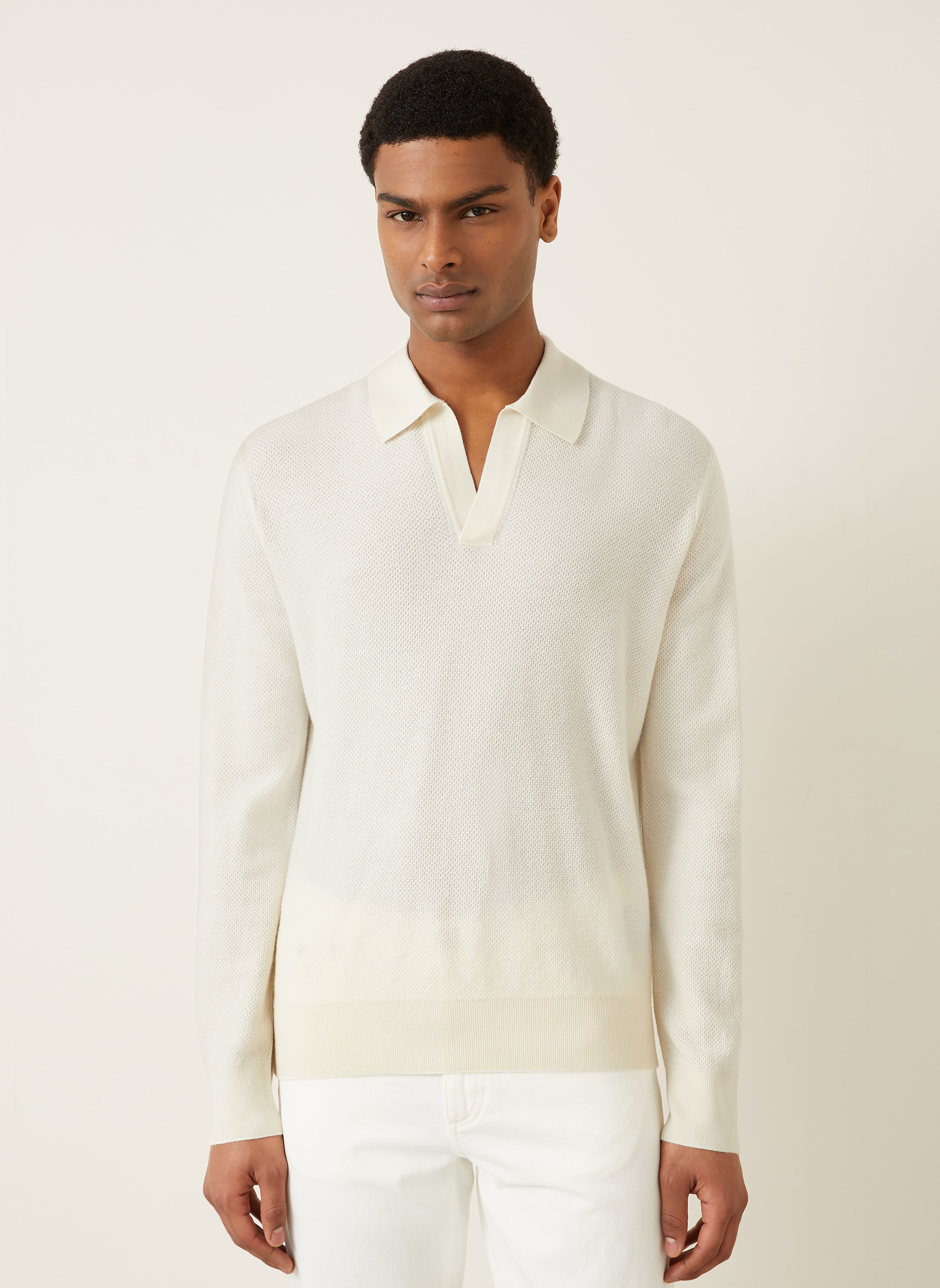 Thumbnail - Zegna Cashmere-Pullover weiss