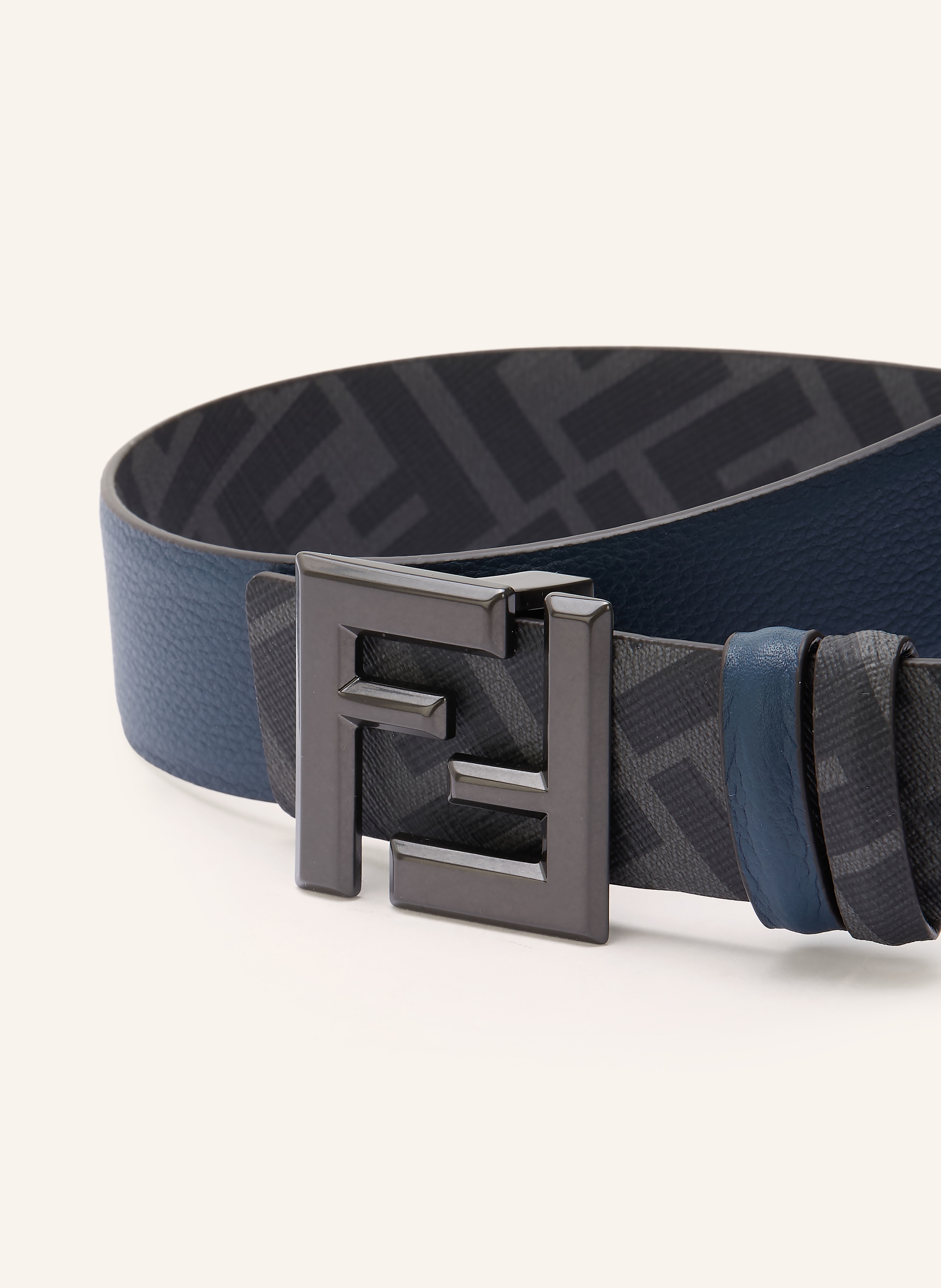 Thumbnail - Fendi Ledergürtel blau