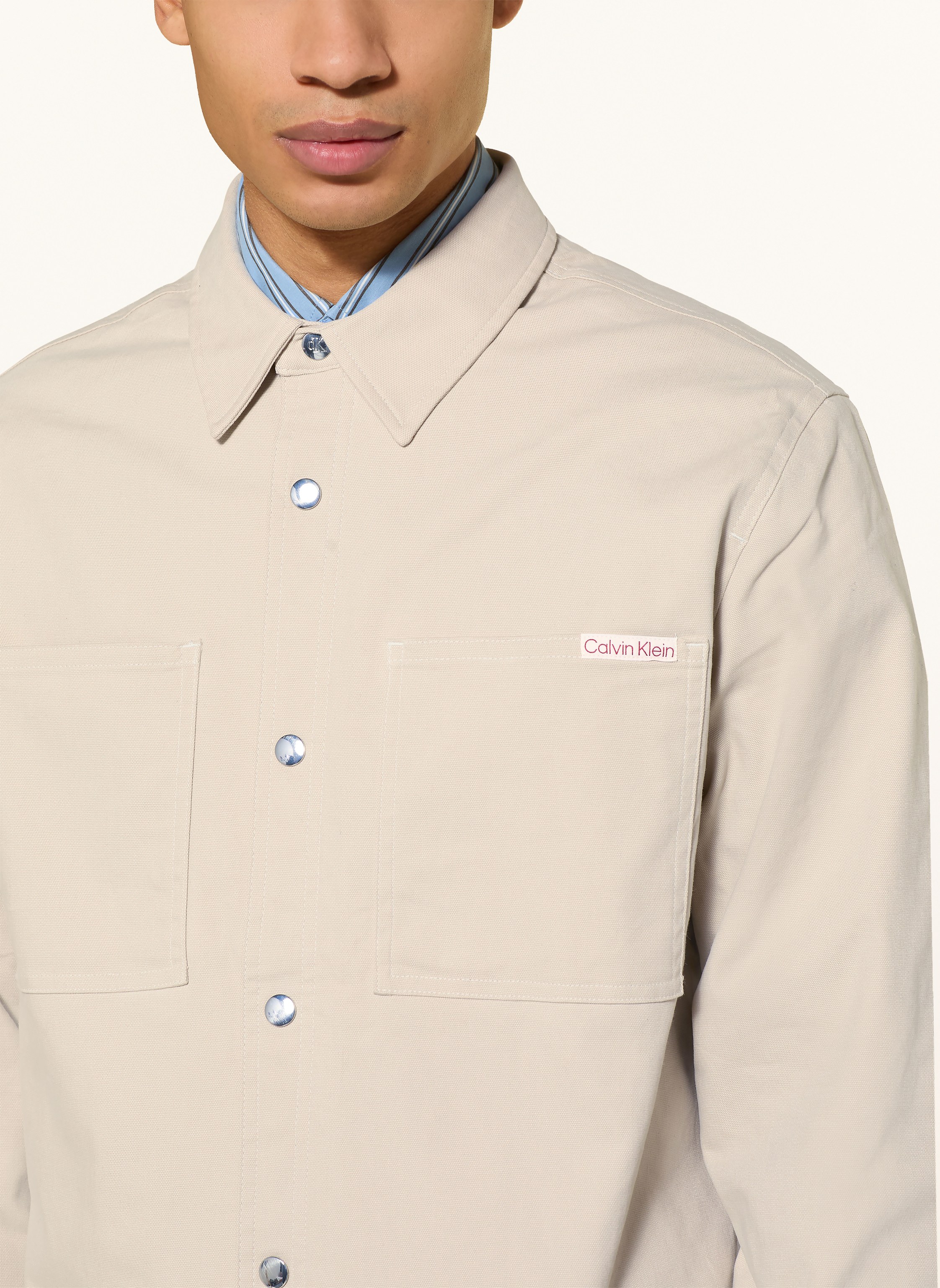 Thumbnail - Calvin Klein Jeans Overjacket Matty grau